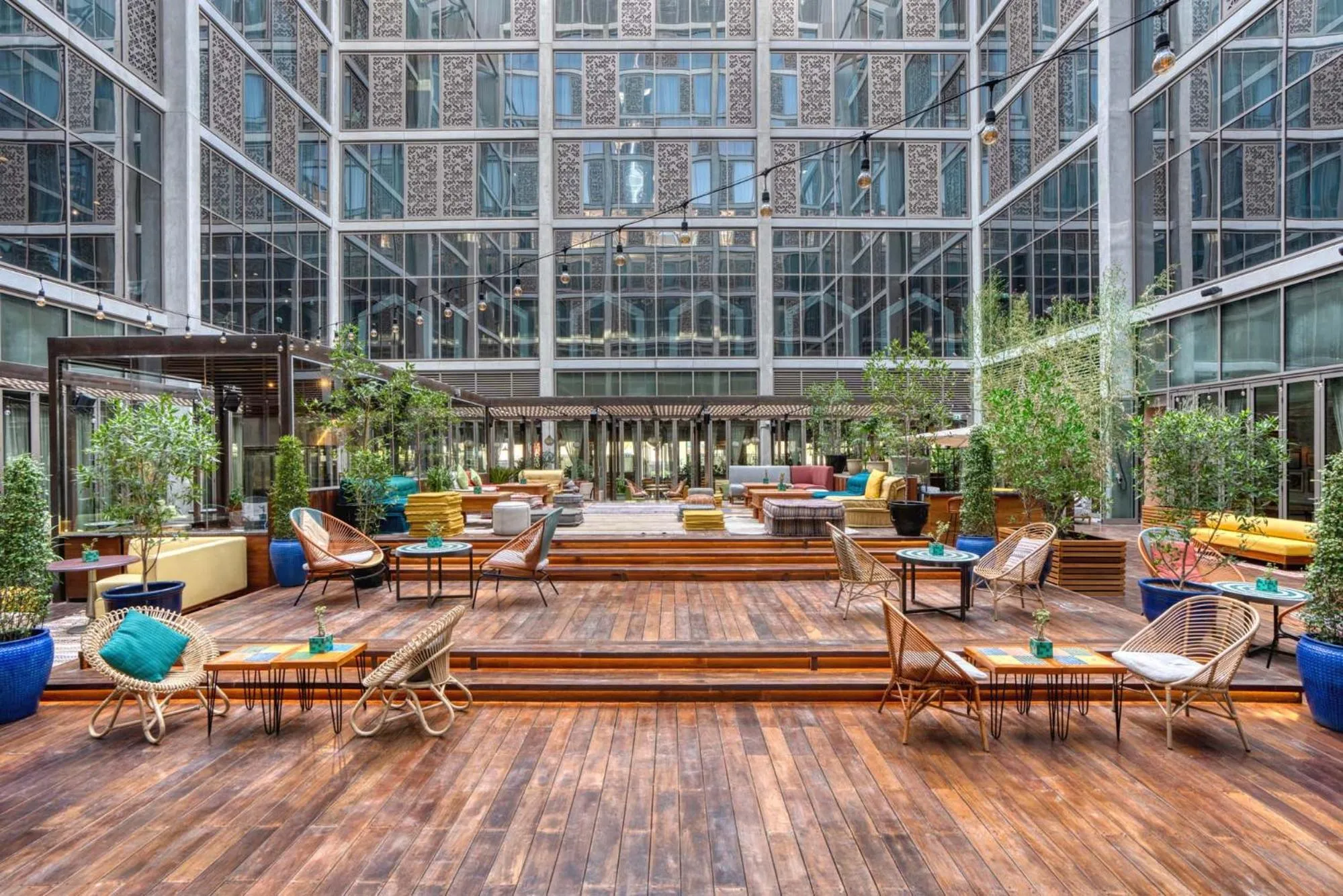 Property building in 25hours Hotel Dubai One Central