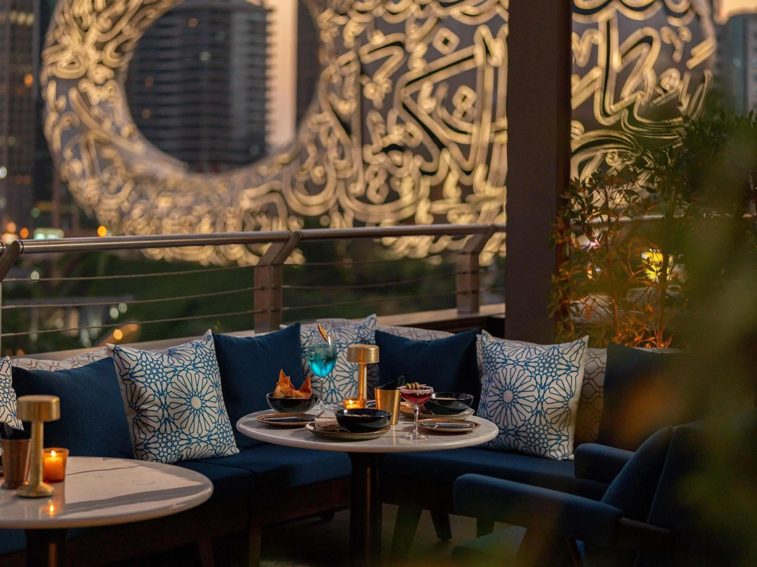 Lounge or bar in 25hours Hotel Dubai One Central