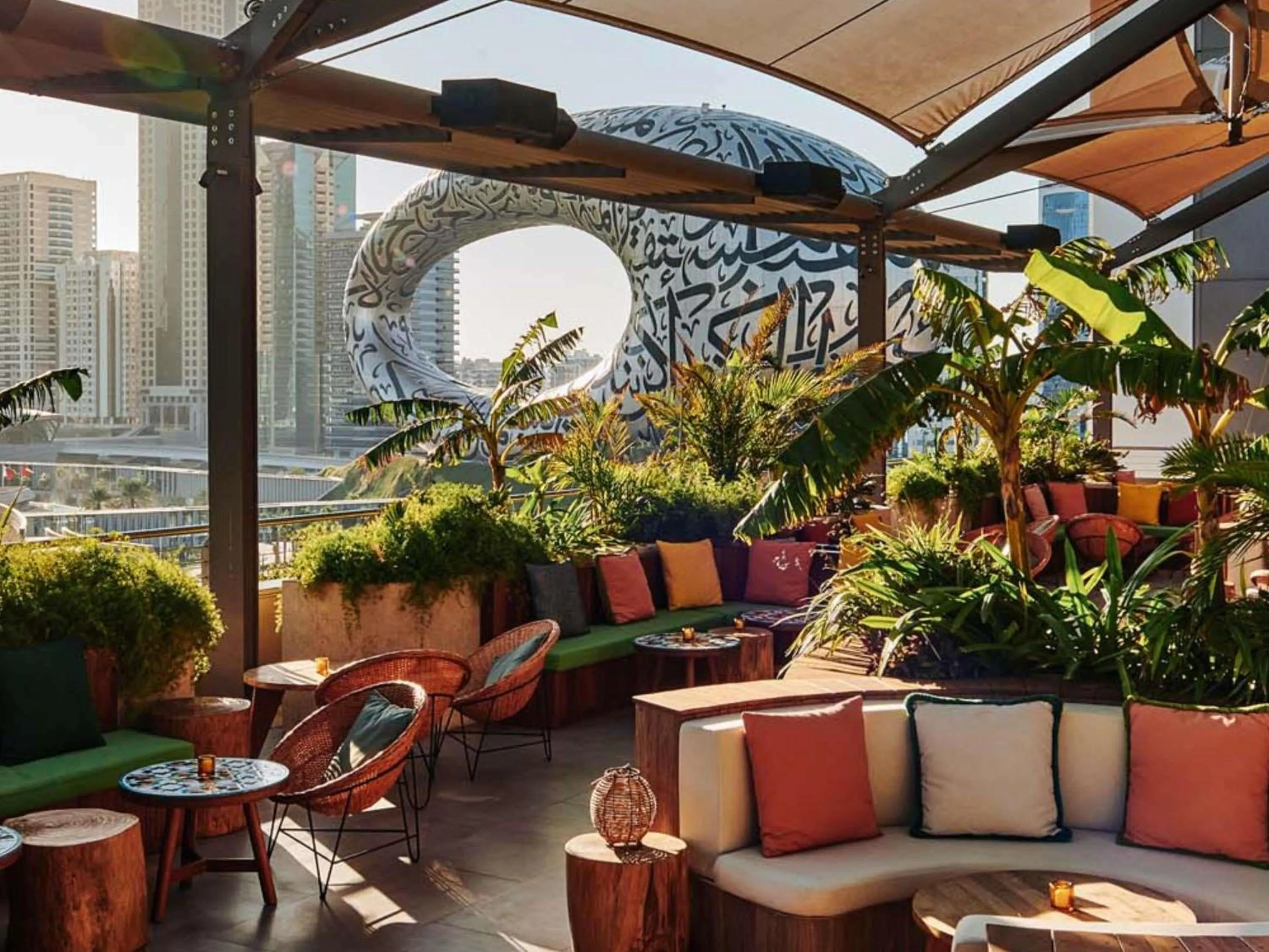 Lounge or bar in 25hours Hotel Dubai One Central