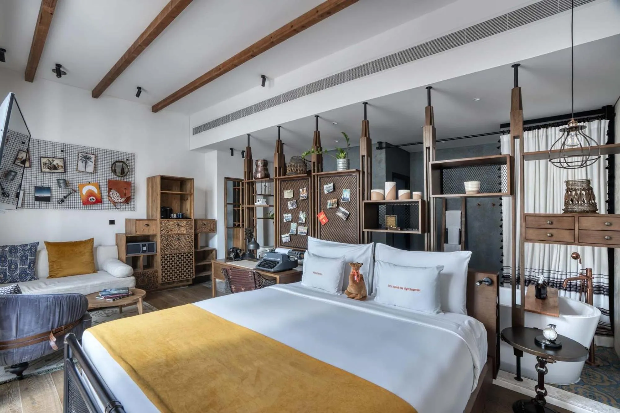 Bedroom, Bed in 25hours Hotel Dubai One Central