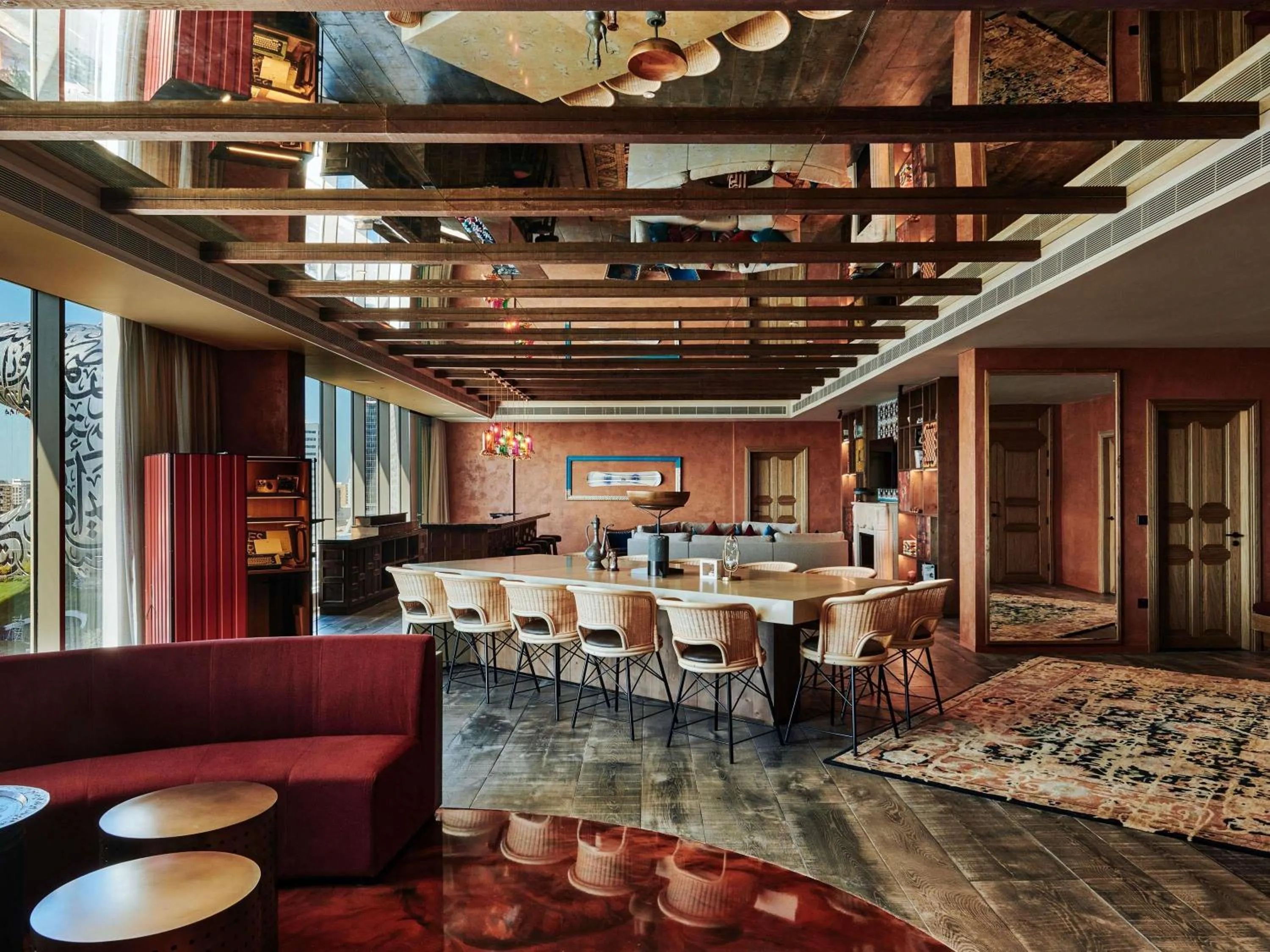 Bedroom in 25hours Hotel Dubai One Central