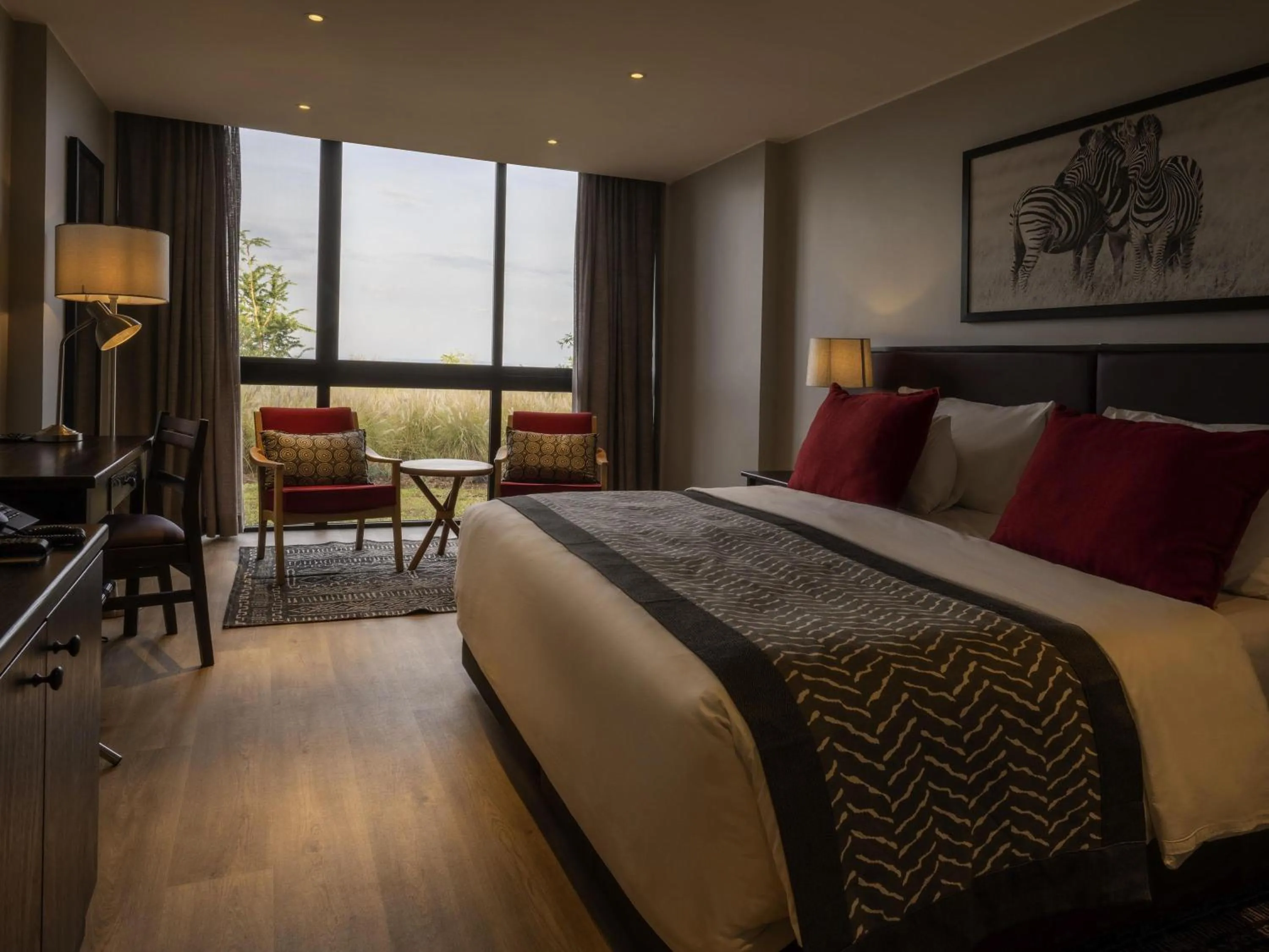 Bedroom, Bed in Mantis Akagera Game Lodge