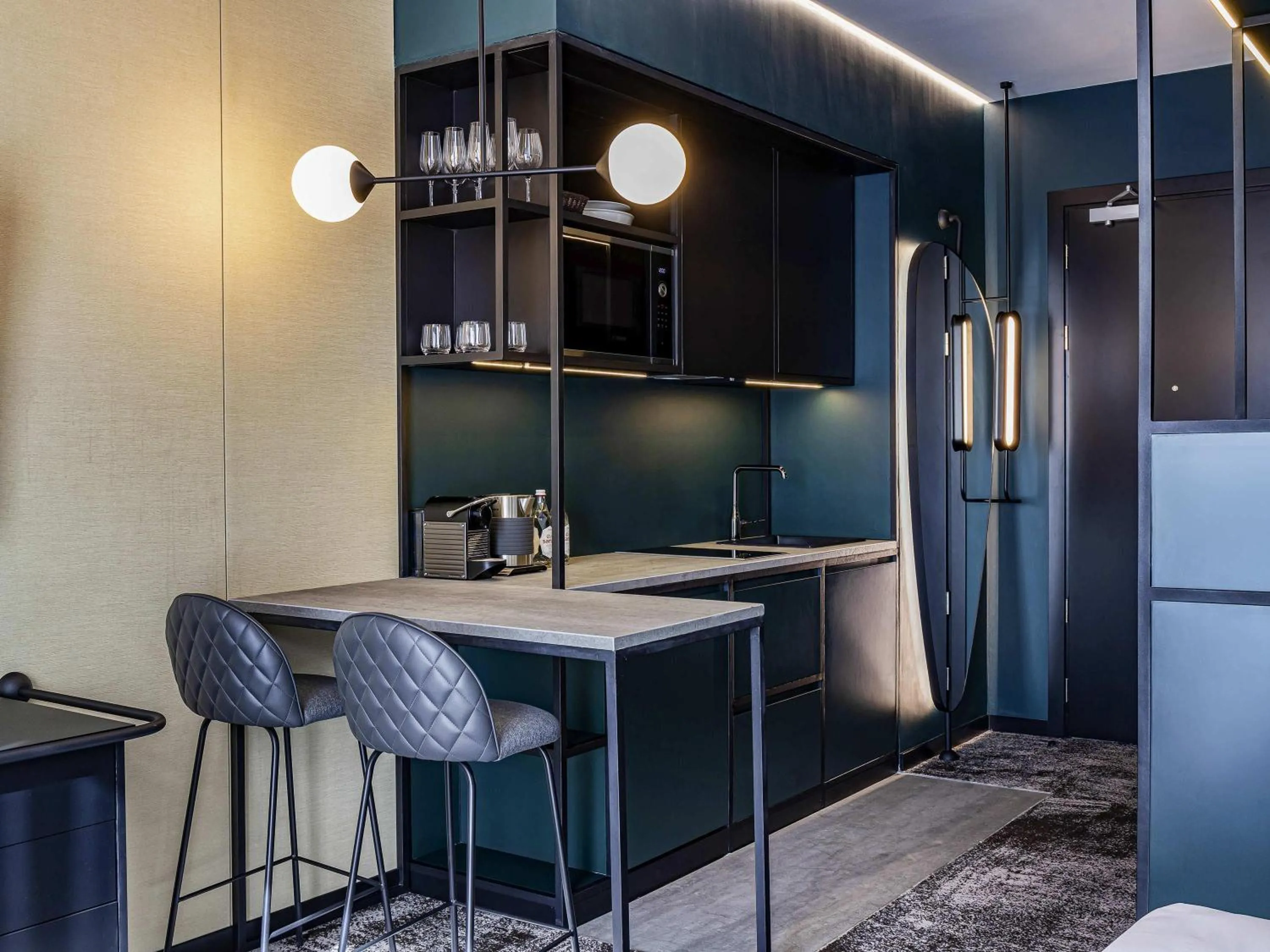 Bedroom in Novotel Living Almaty Jetisu