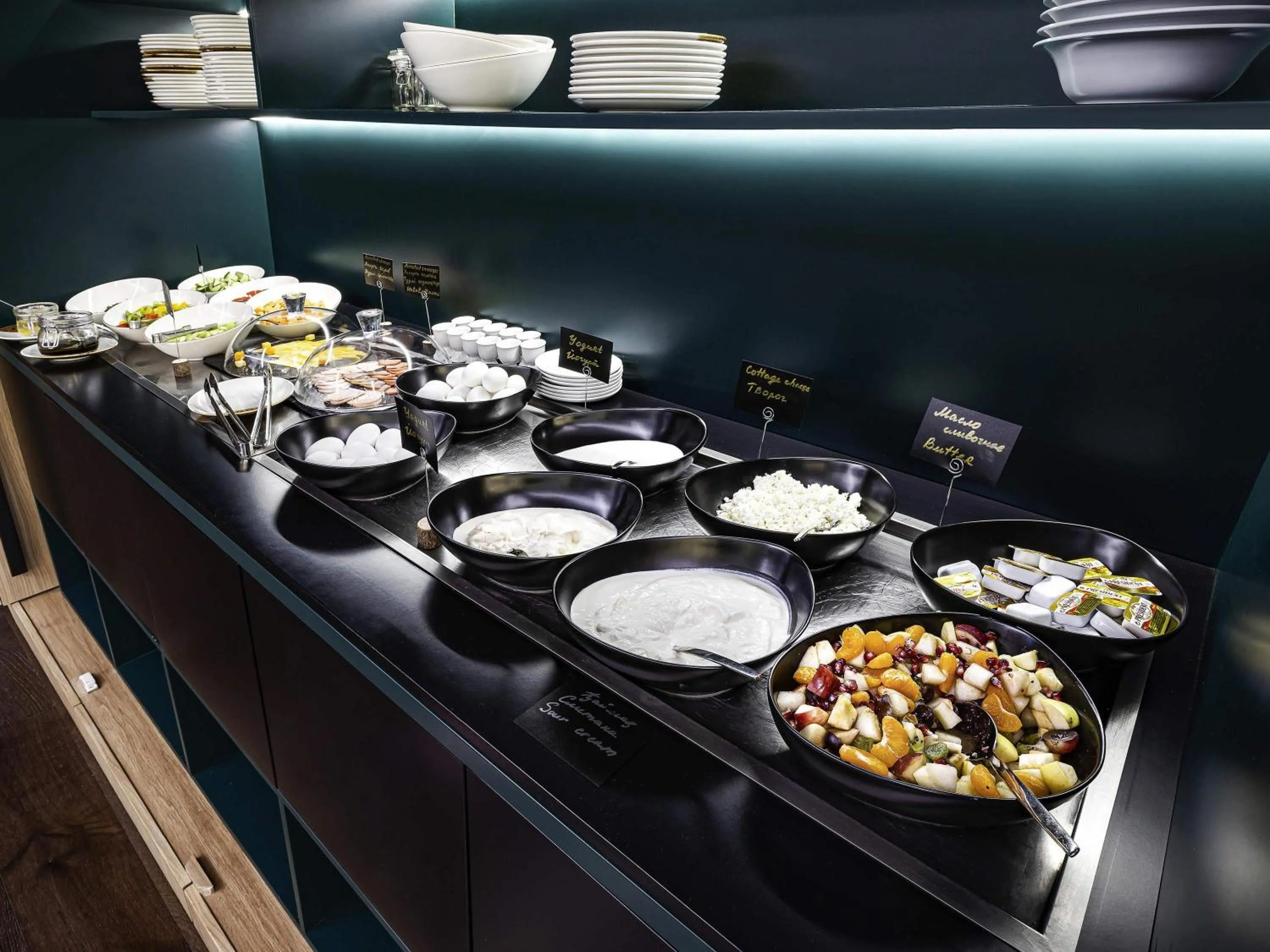 Breakfast in Novotel Living Almaty Jetisu