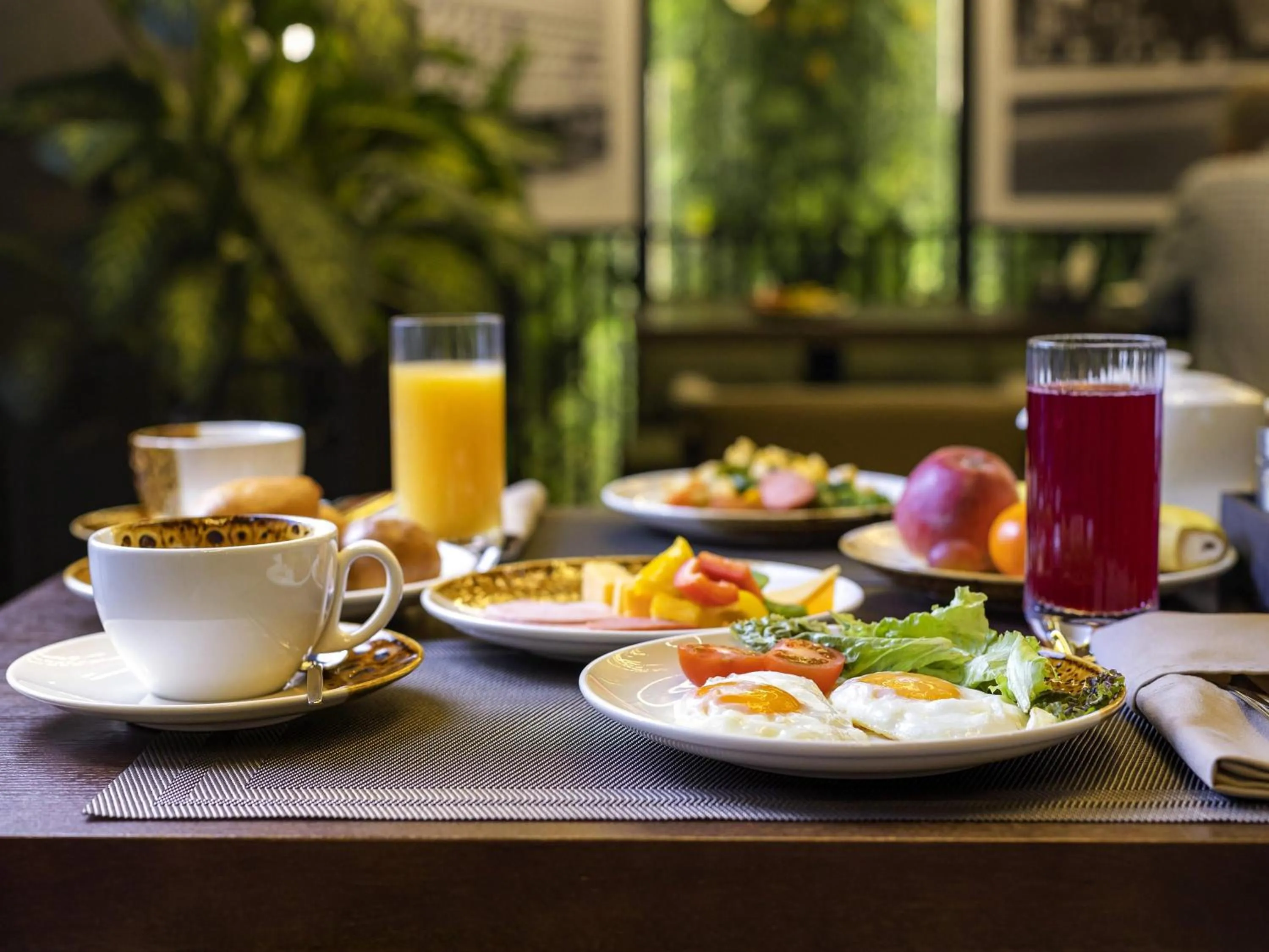 Breakfast in Novotel Living Almaty Jetisu