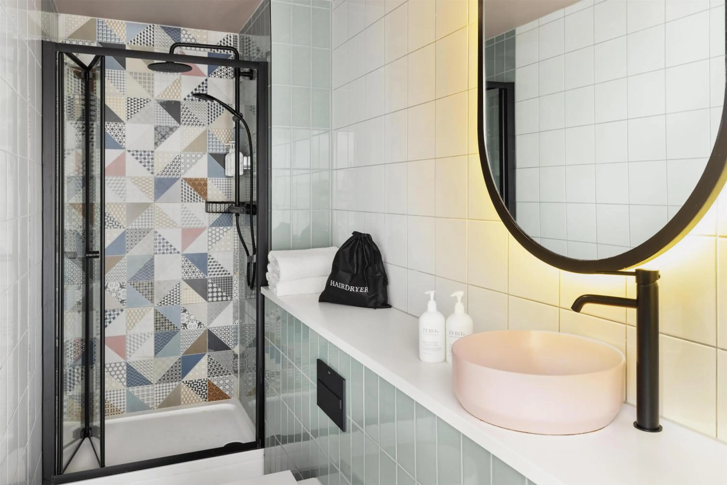 Bathroom in Spark by Hilton London Romford