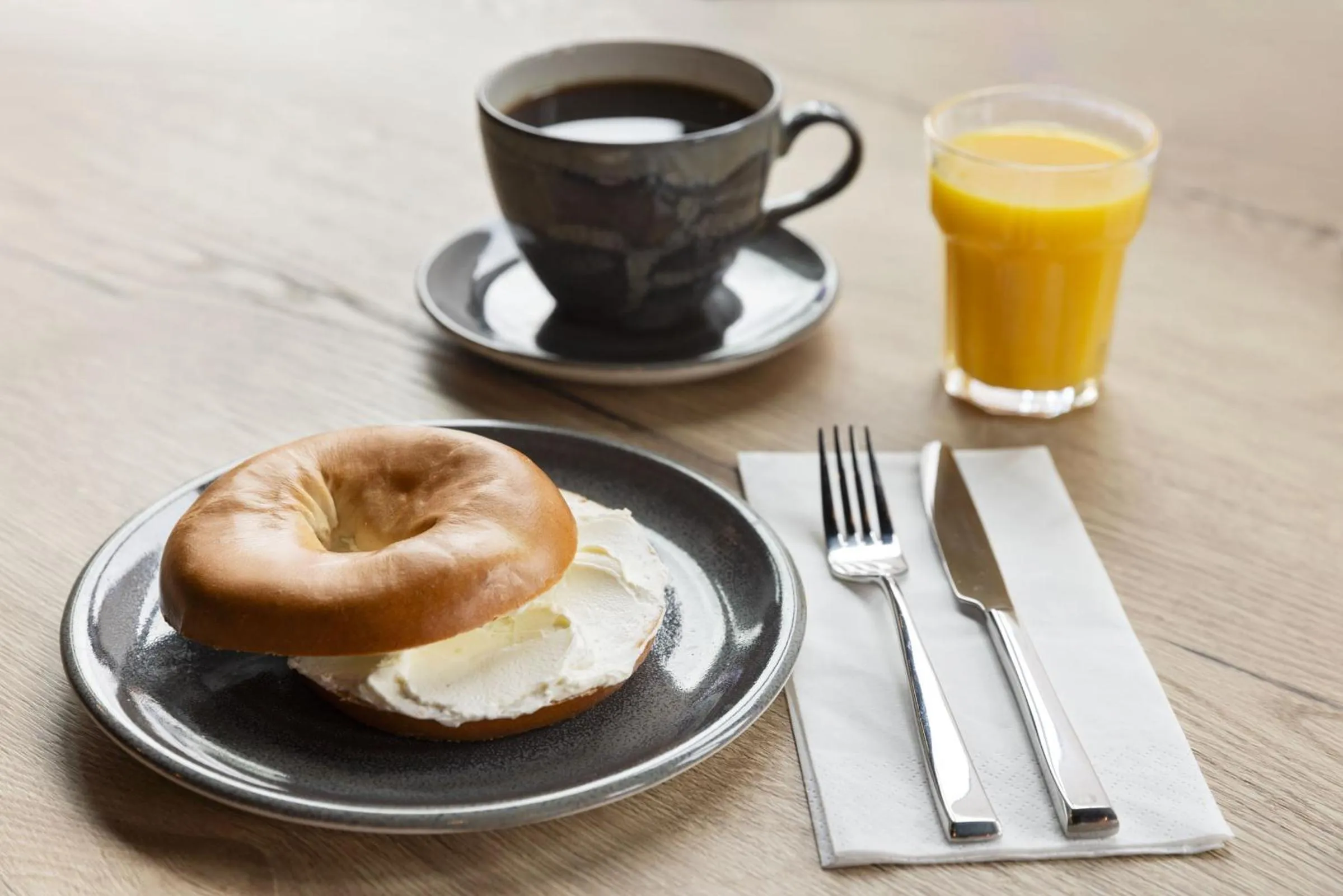 Buffet breakfast in Spark by Hilton London Romford