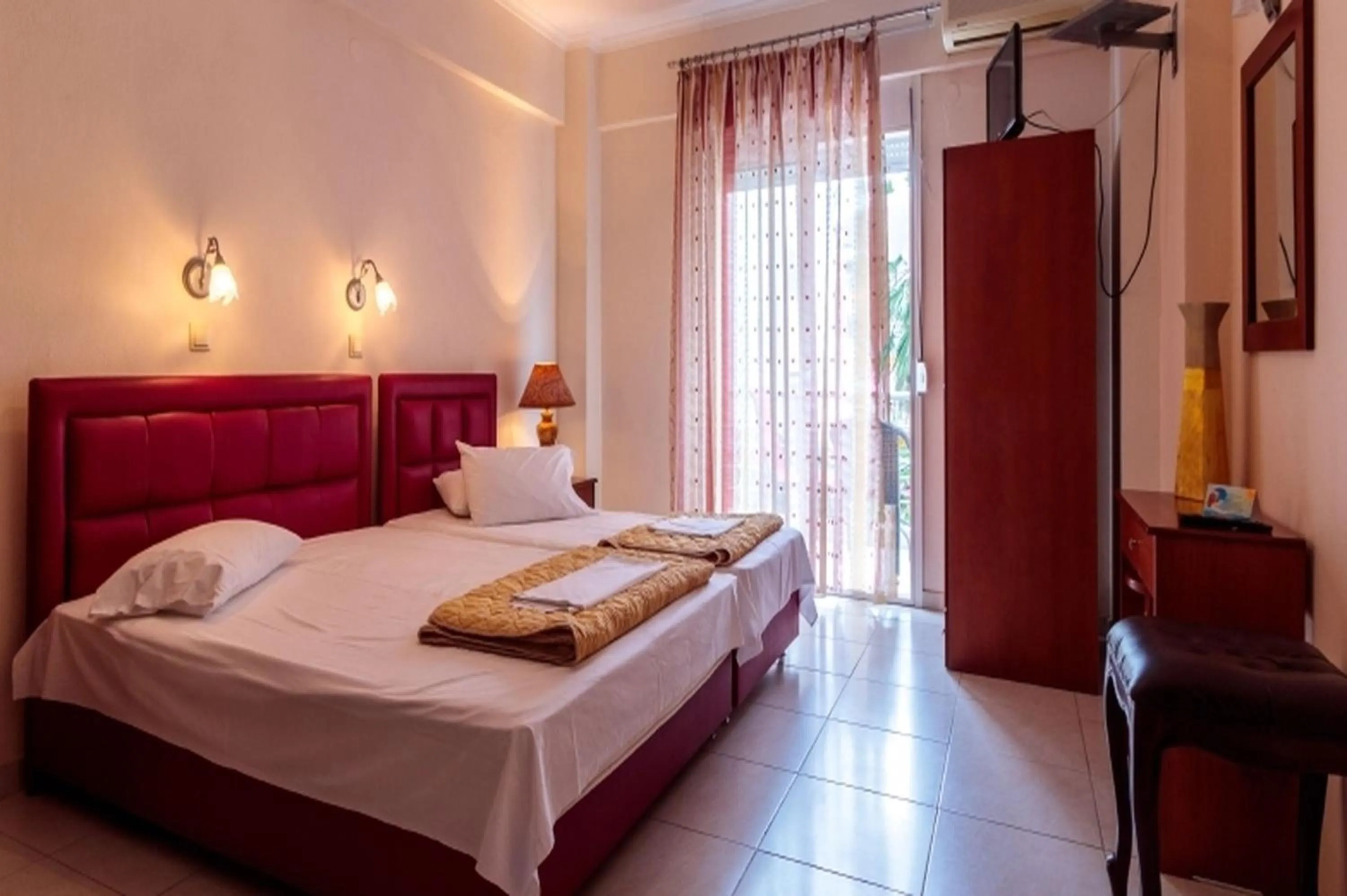 Bed in Christina Hotel