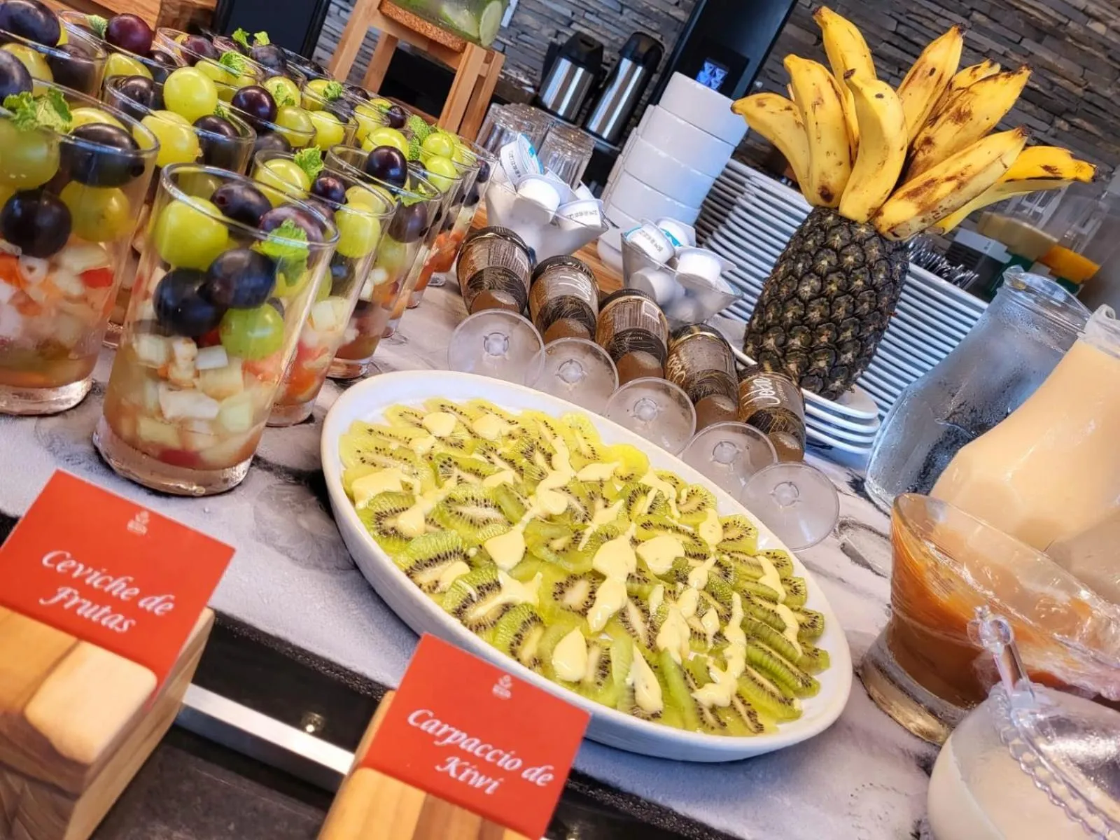 Breakfast in Ipioca Beach Resort Maceió