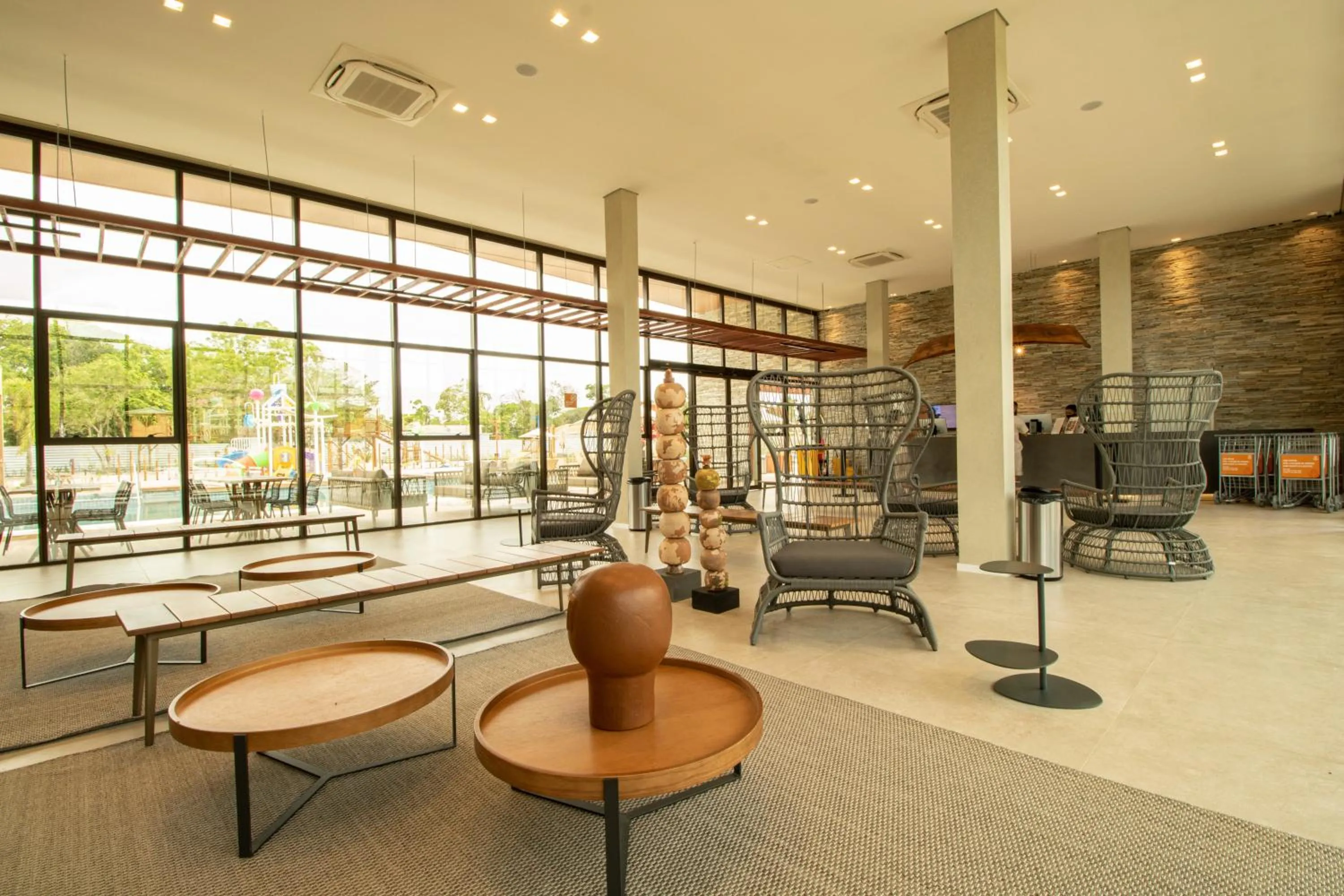 Lobby or reception in Ipioca Beach Resort Maceió