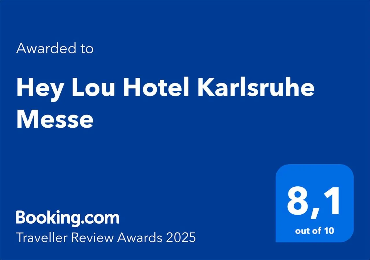 Certificate/Award in Hey Lou Hotel Karlsruhe Messe