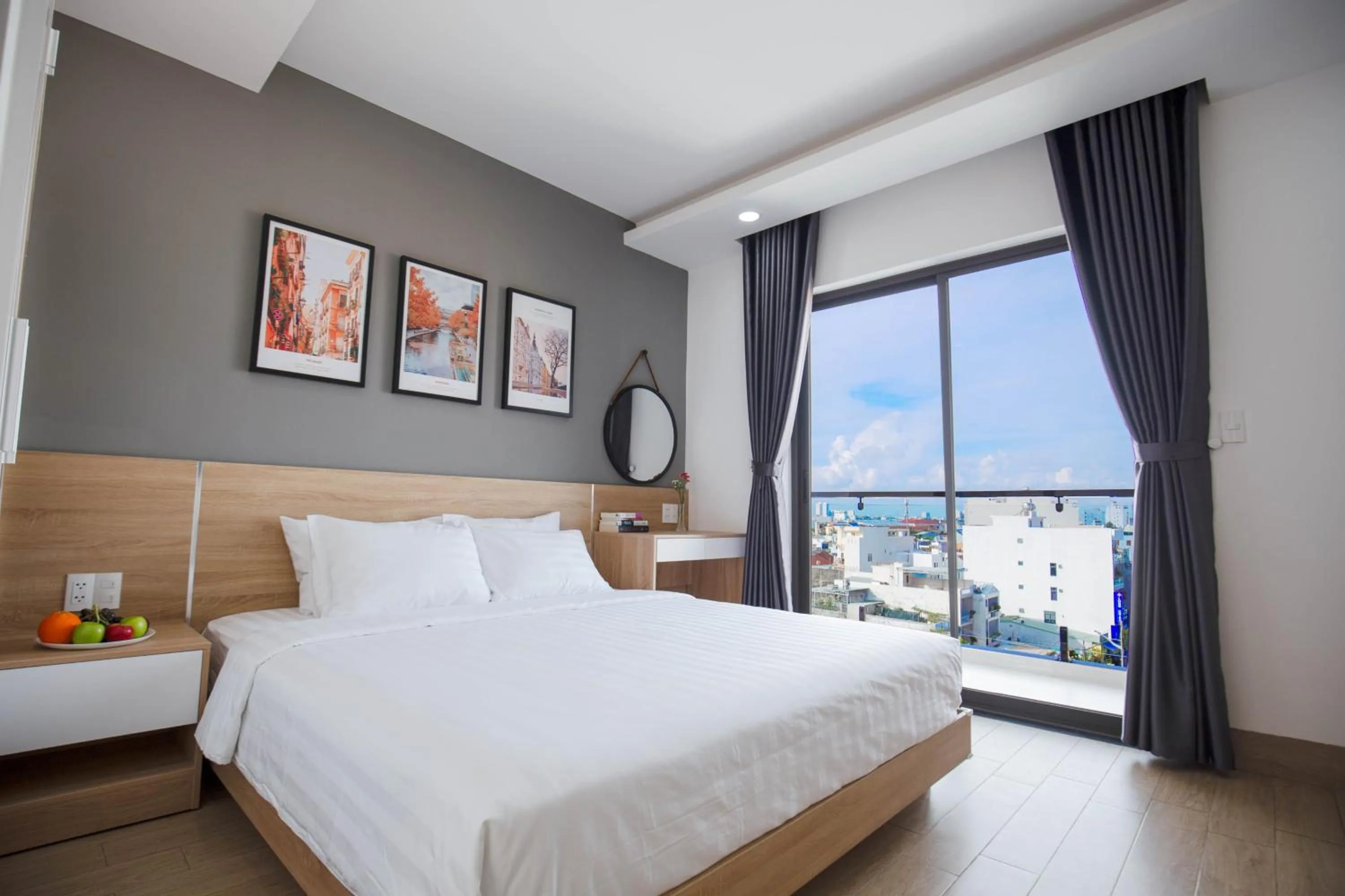 Bed in TDMAISON Hotel & Apartment