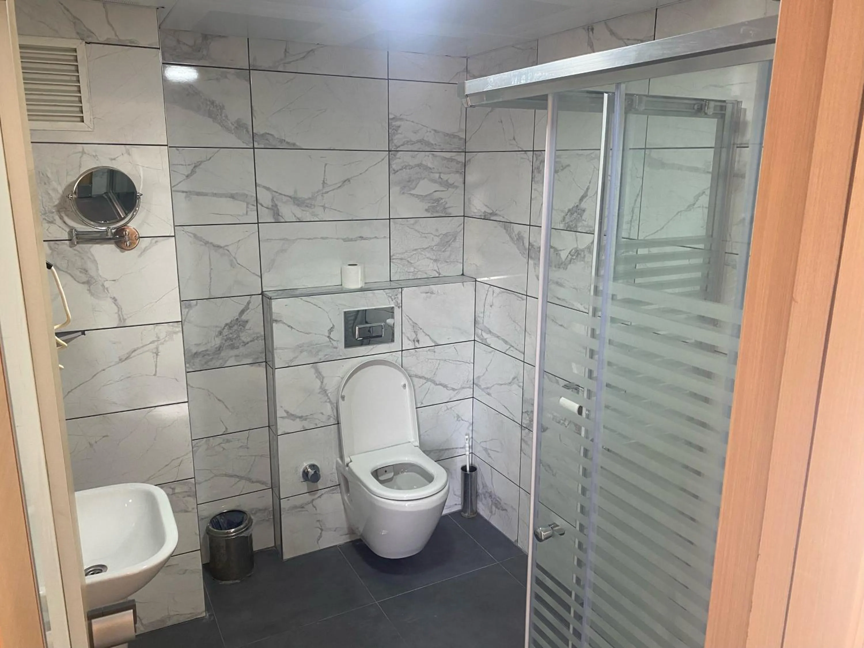 Shower in Beldibi Beach Hotel