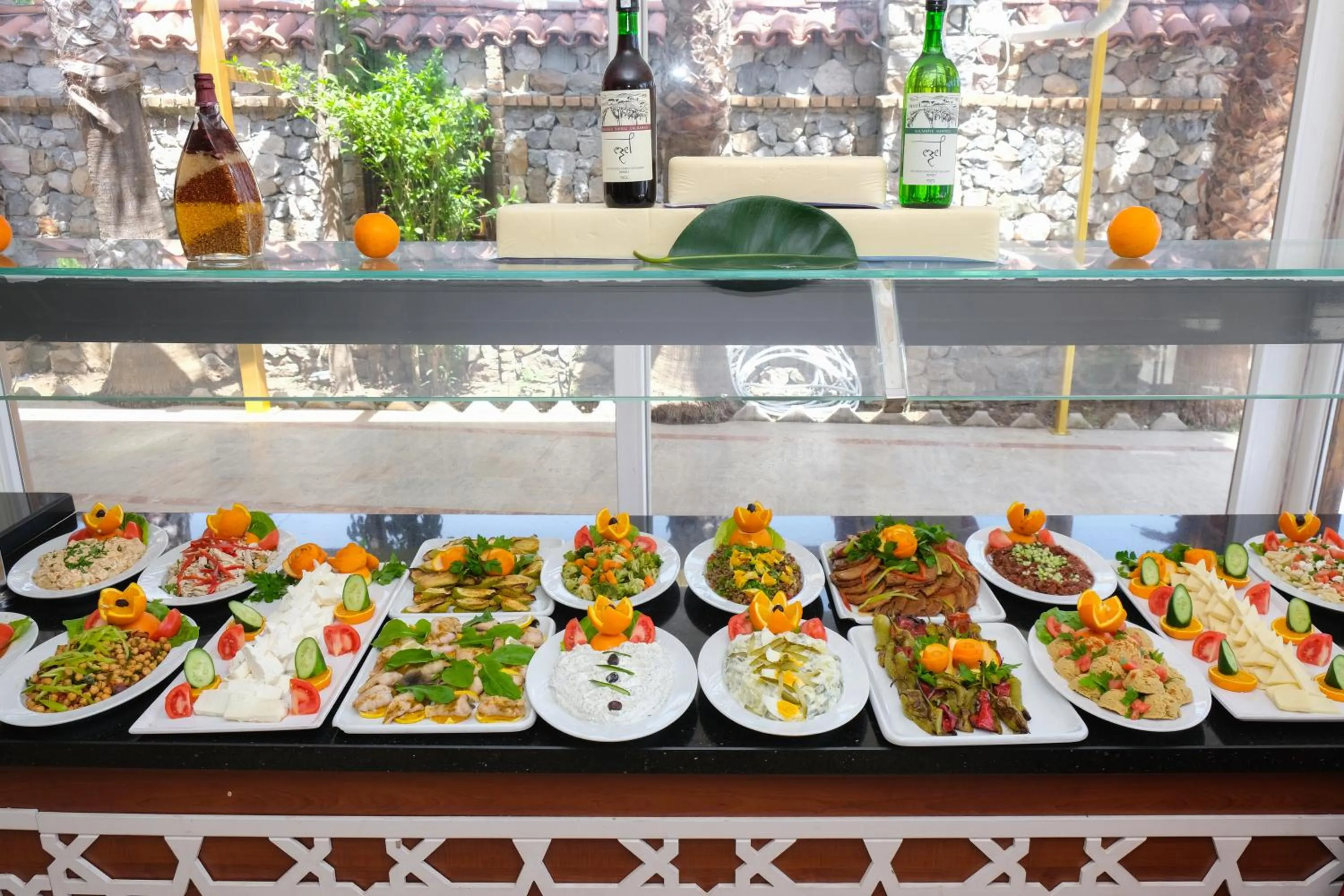 Food in Beldibi Beach Hotel