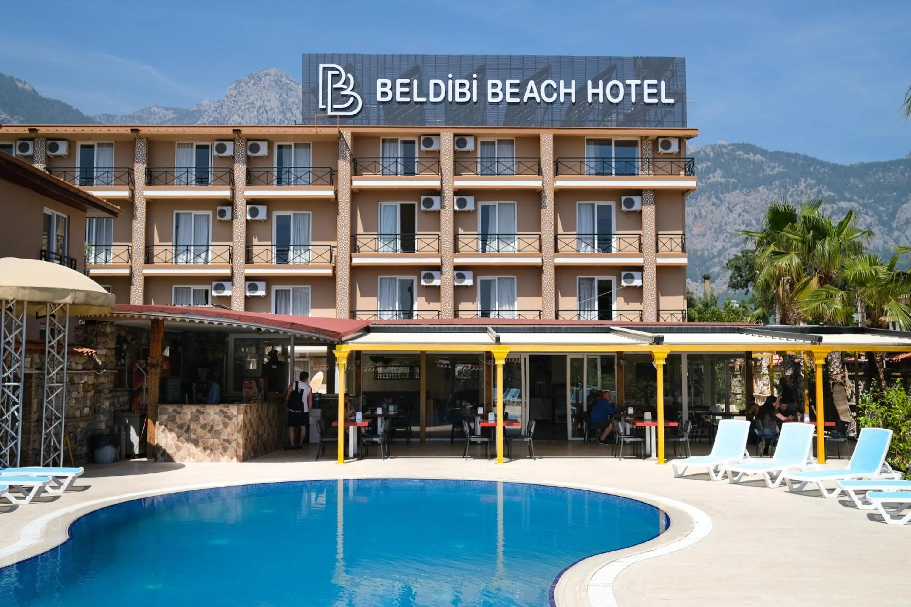 Property building in Beldibi Beach Hotel