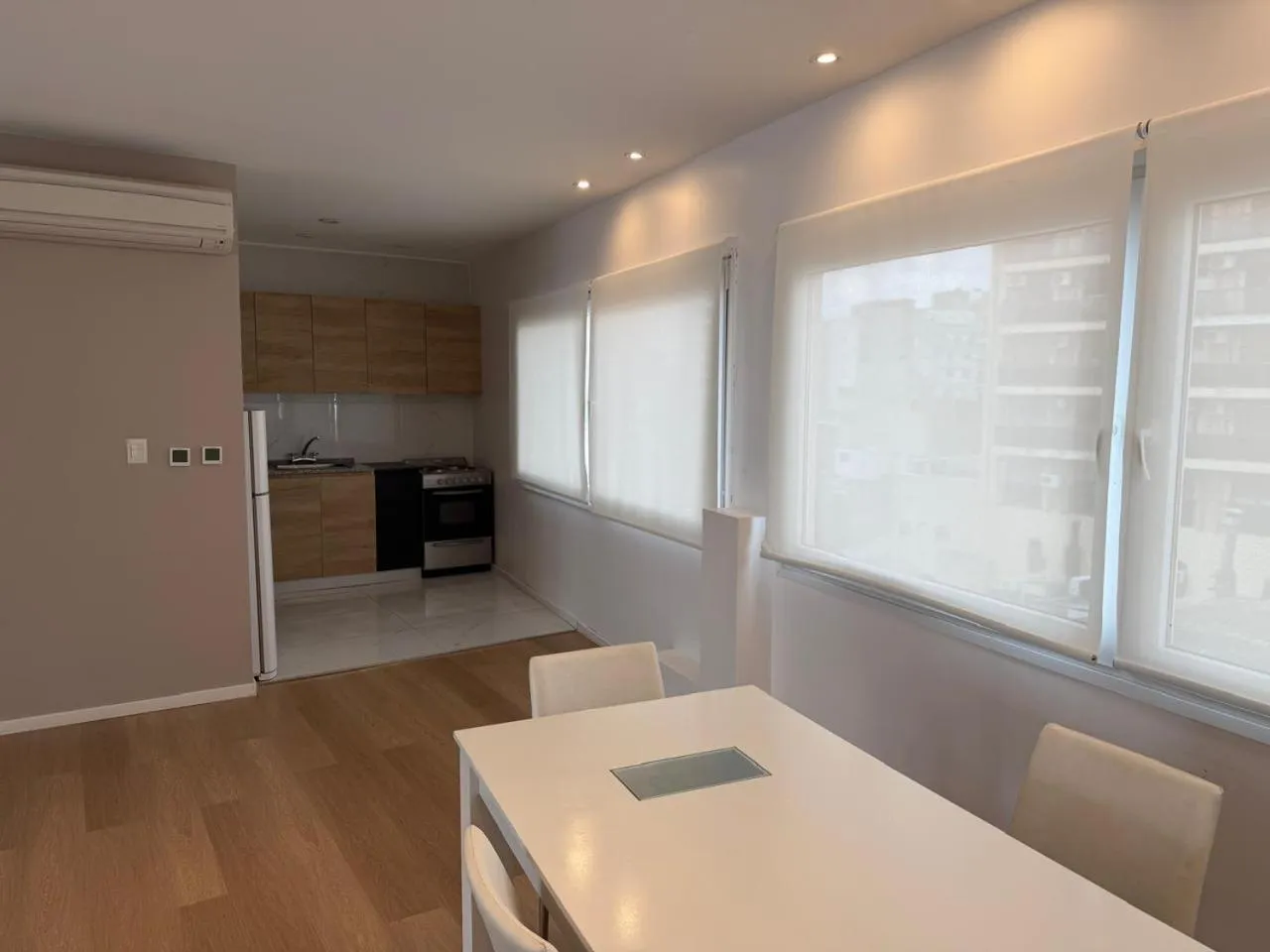 Kitchen or kitchenette in Purobaires Hotel Boutique