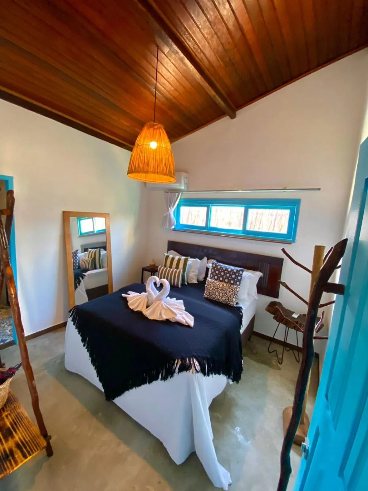 Bed in Villa Pantai Boutique Hotel Maragogi