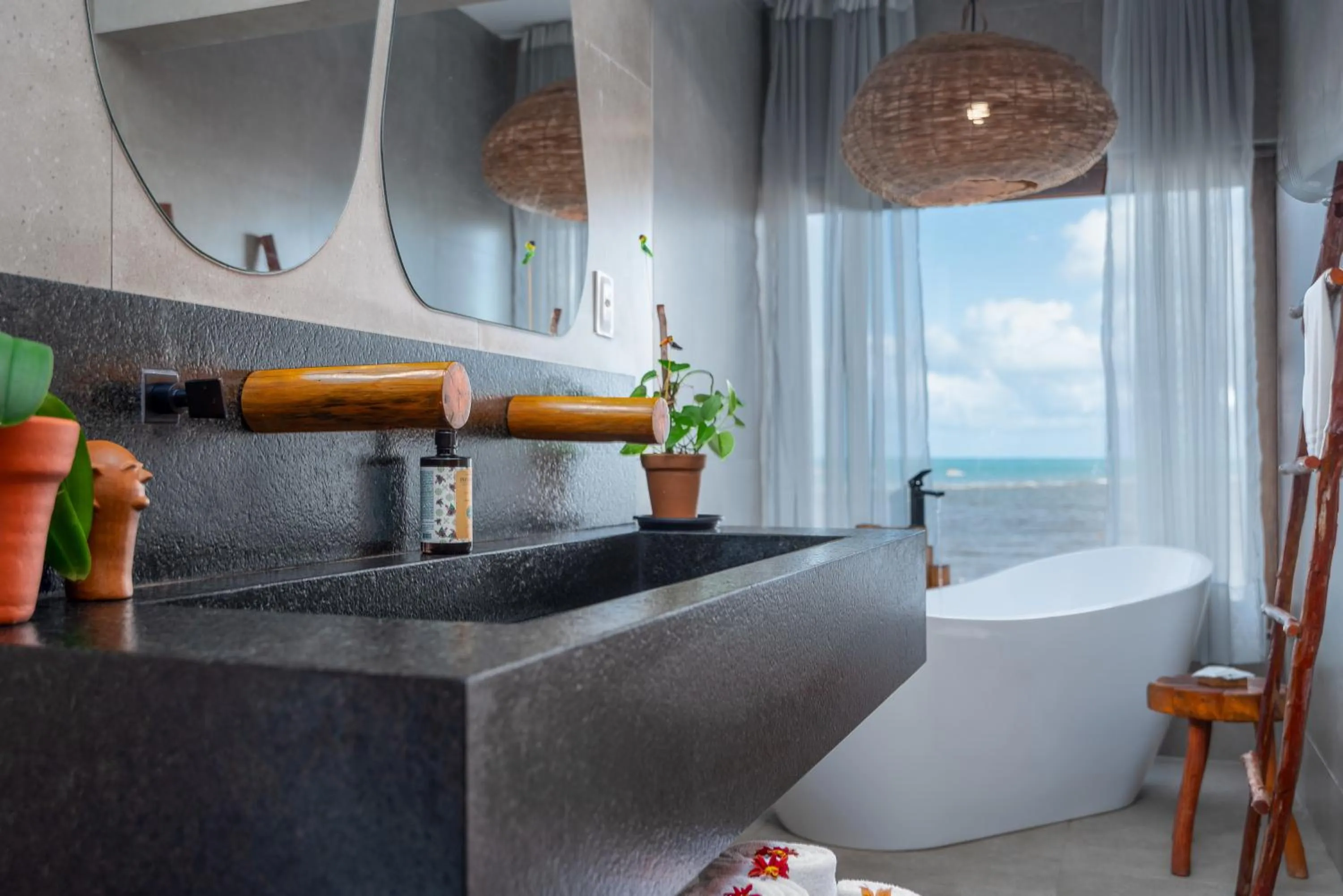 Natural landscape in Villa Pantai Boutique Hotel Maragogi