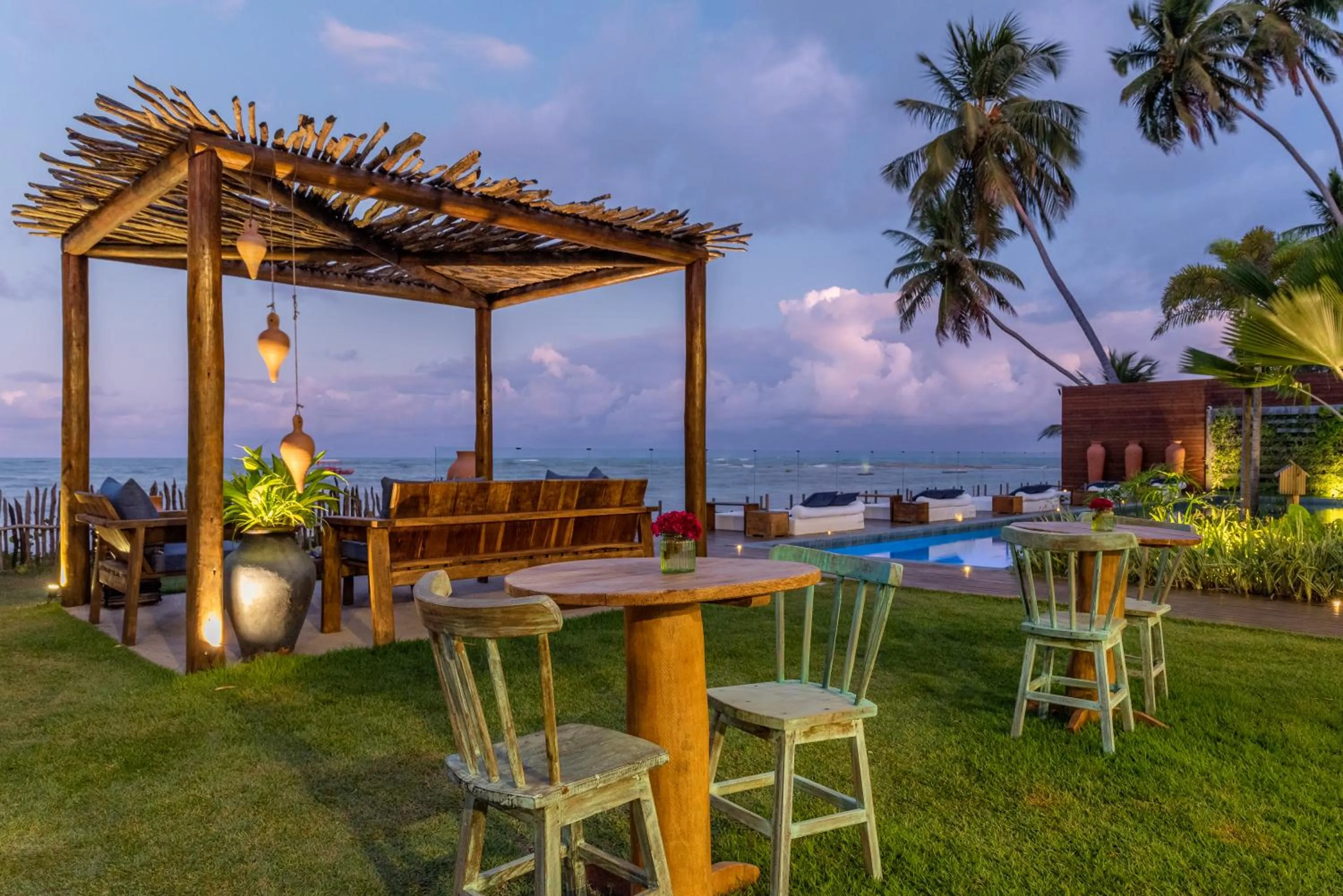 Restaurant/places to eat in Villa Pantai Boutique Hotel Maragogi