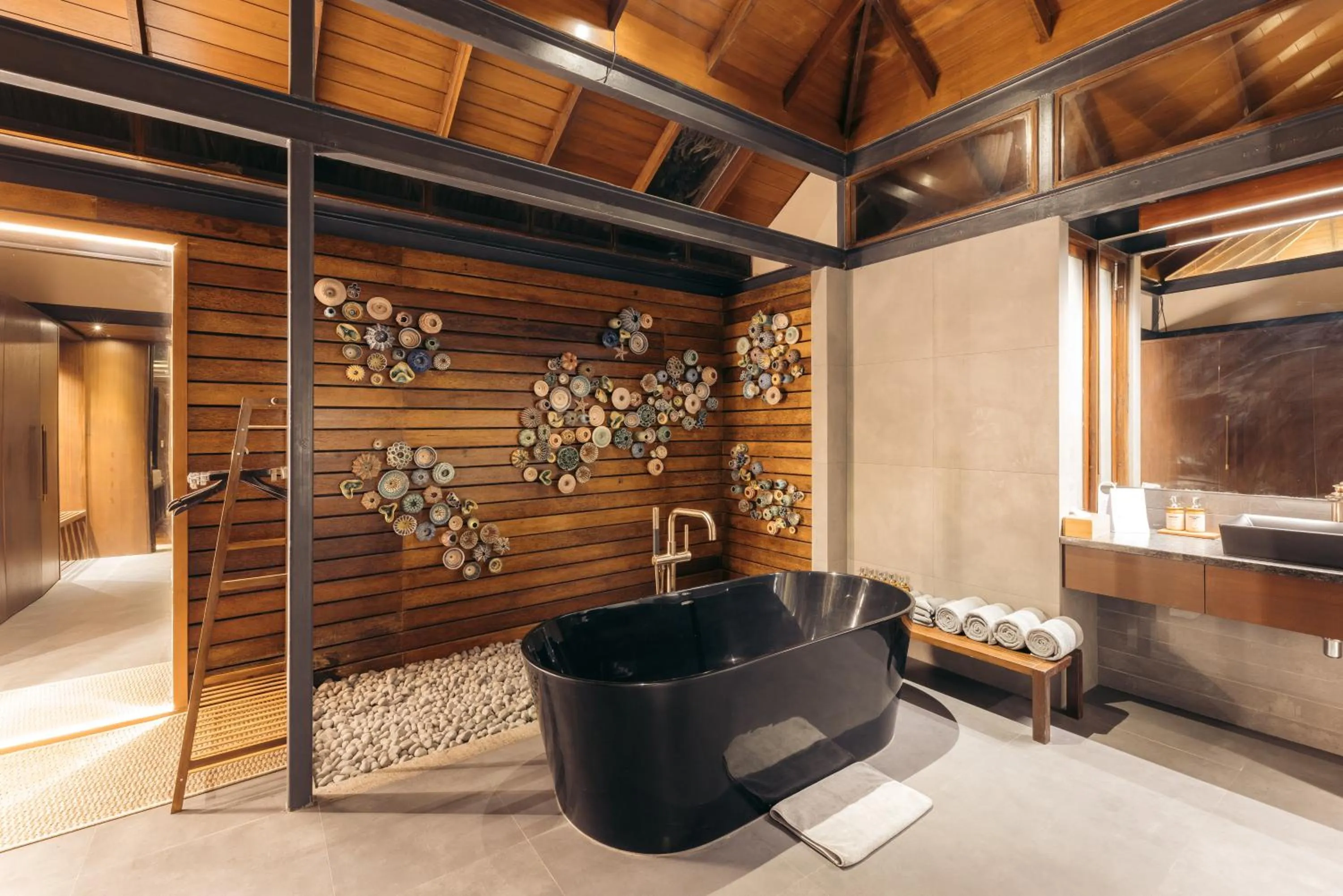 Bathroom in Tilar Siro Andamans - A CGH Earth Experience