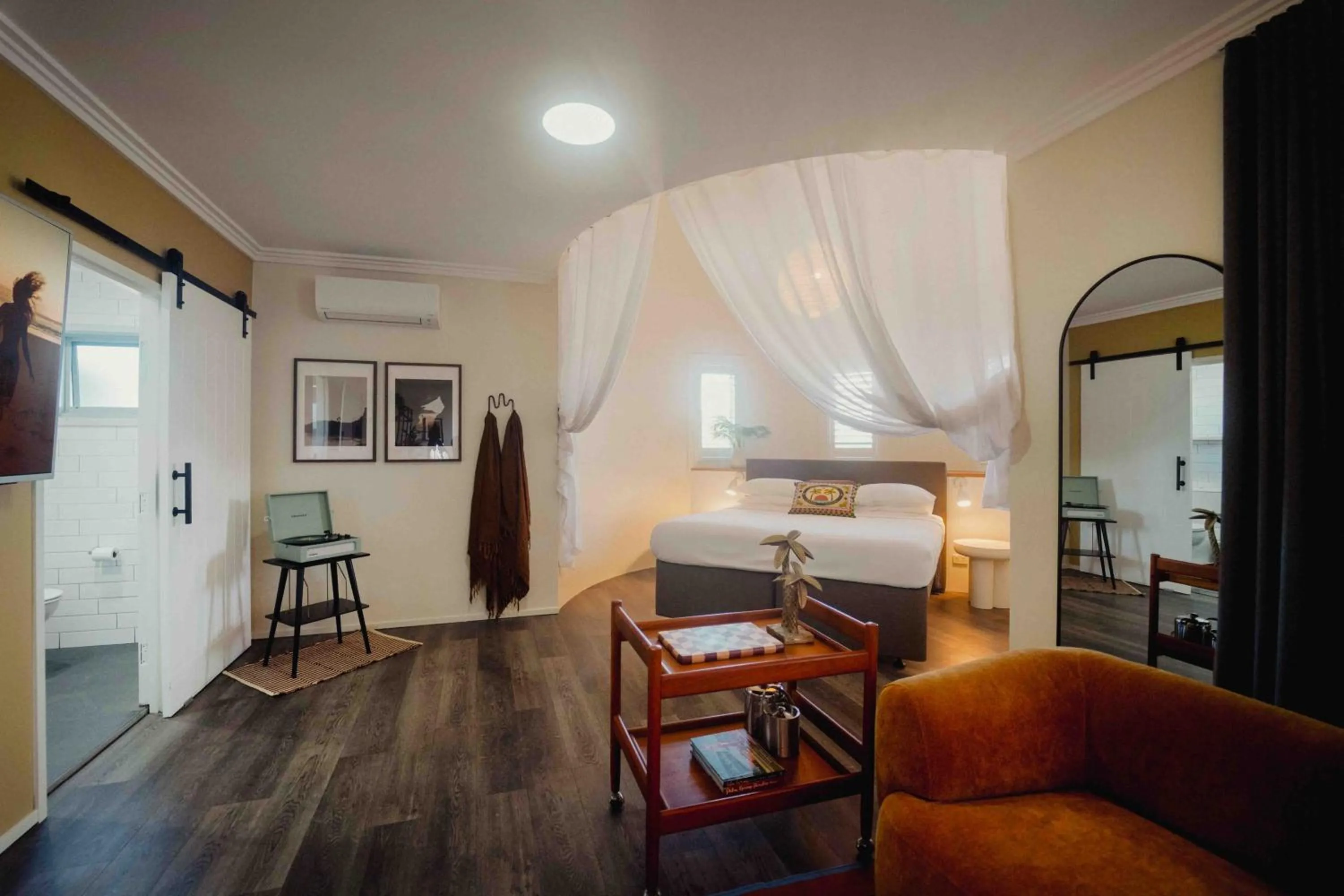 Bed in Drifter Byron Bay