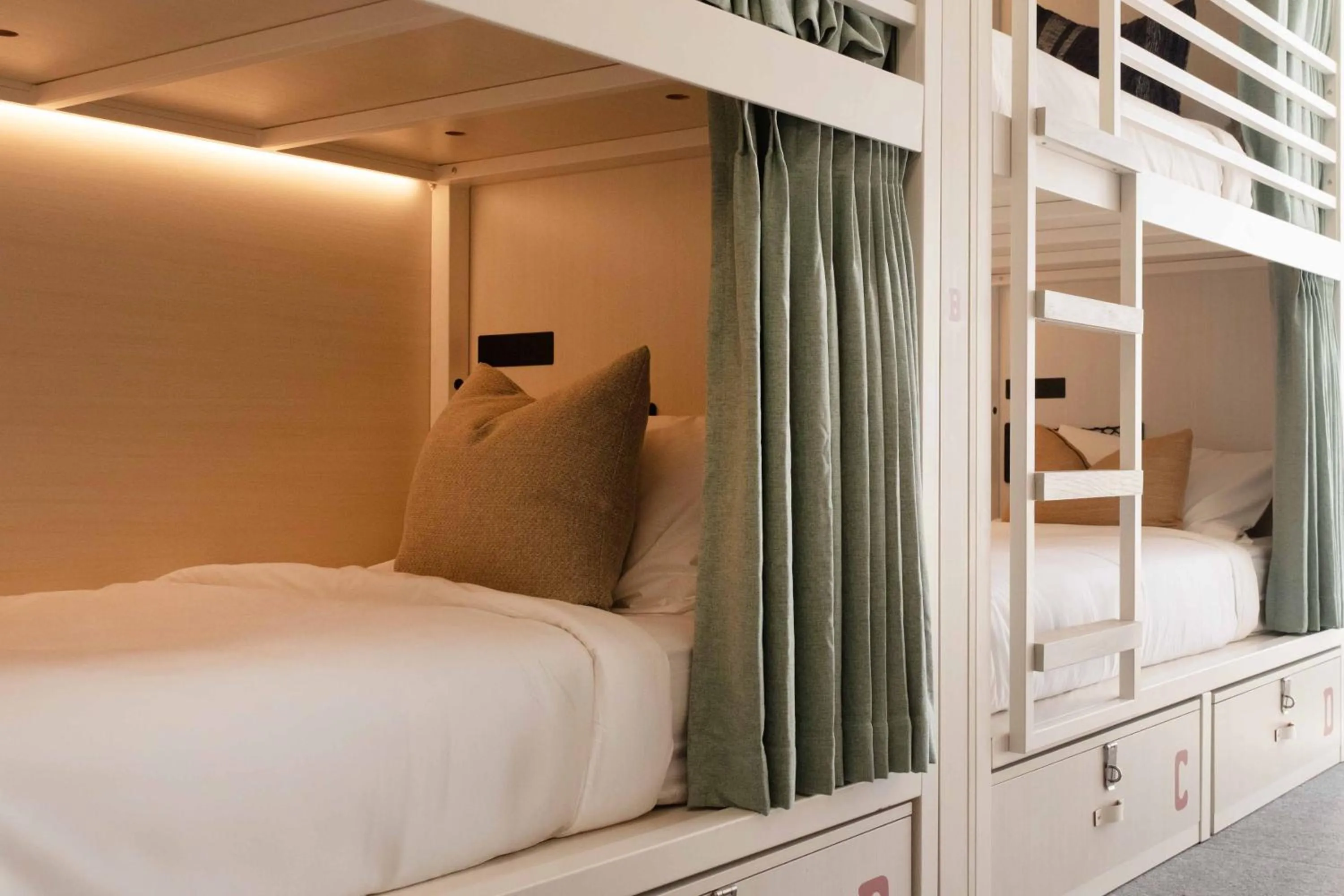 Bed in Drifter Byron Bay