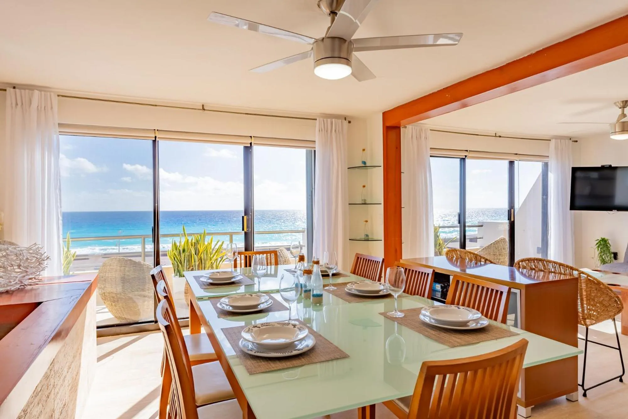 Amazing Caribbean Ocean view at Villas Marlin in Cancun