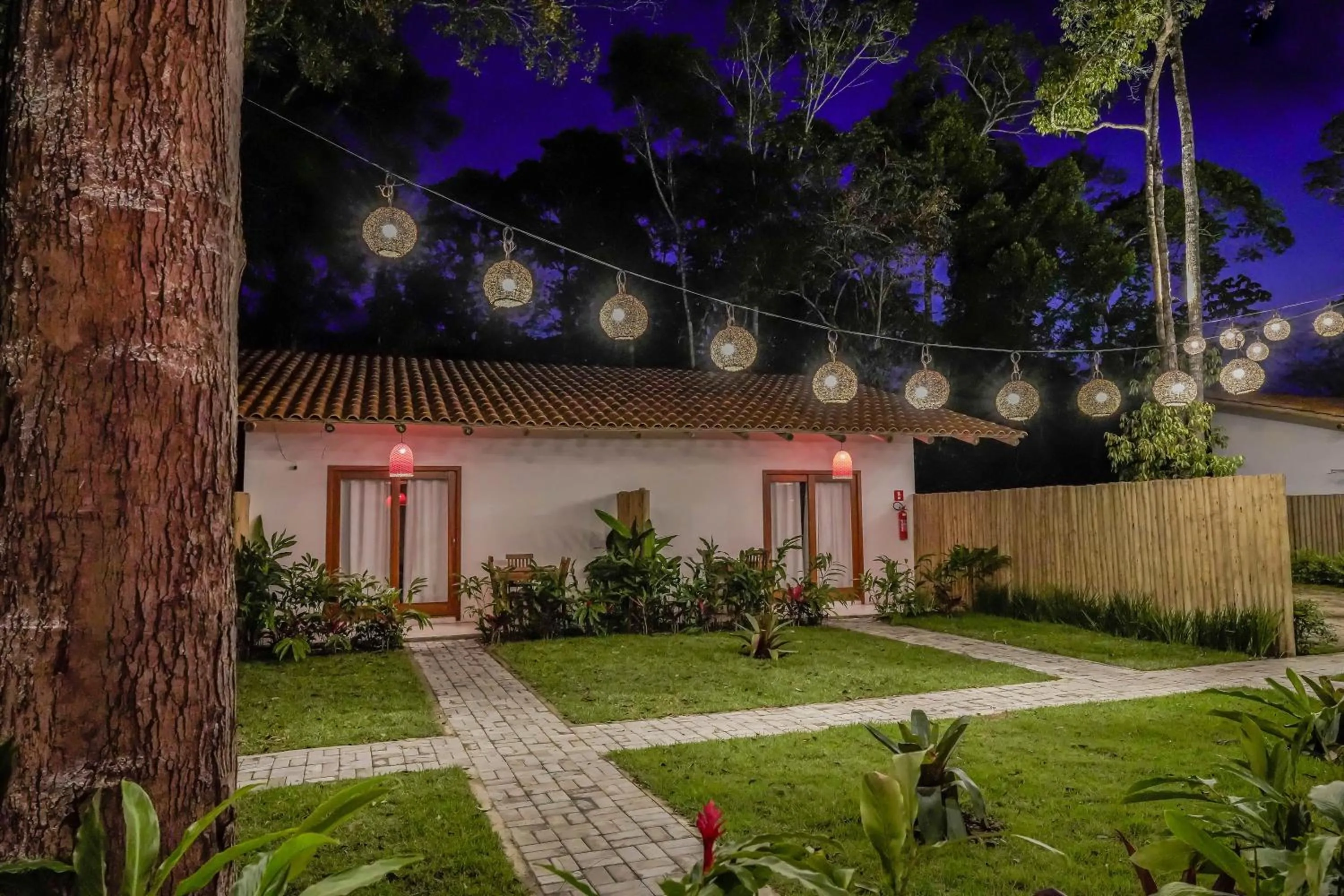 Garden in Pousada Vila Mangaba