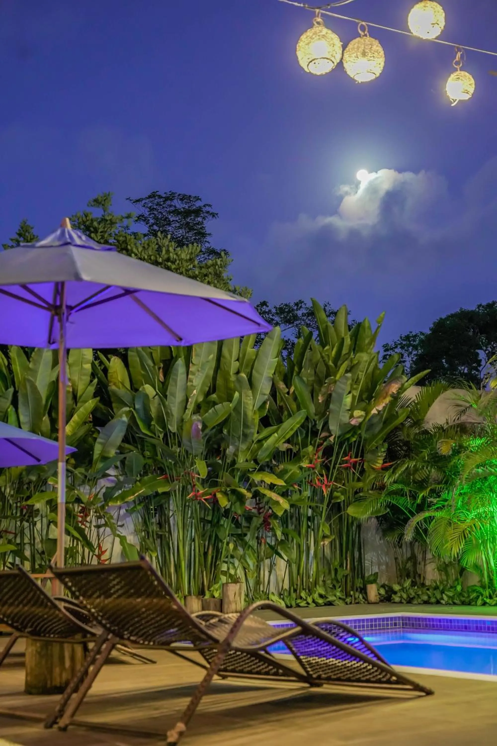 Night in Pousada Vila Mangaba