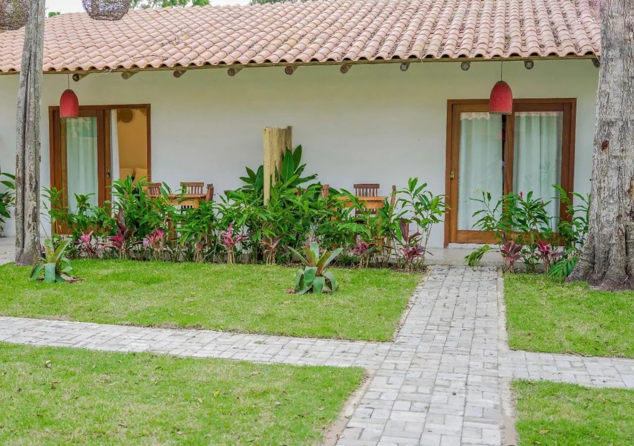 Garden view in Pousada Vila Mangaba