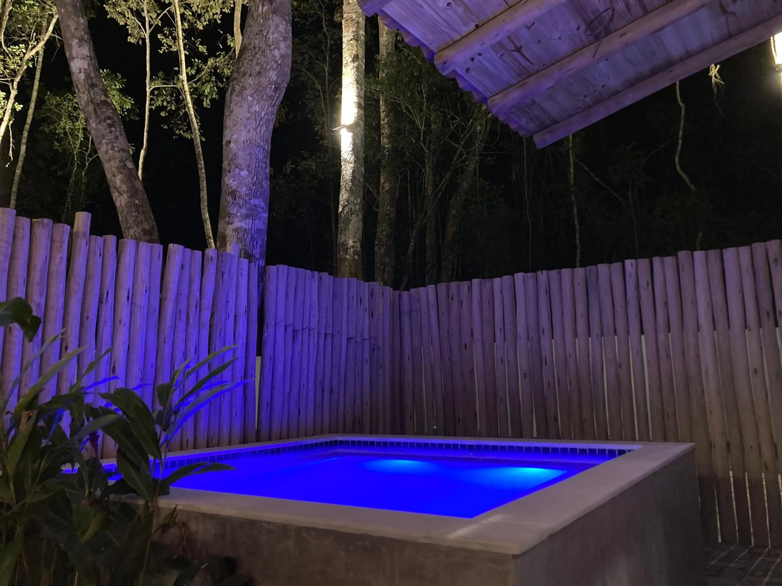 Pool view in Pousada Vila Mangaba