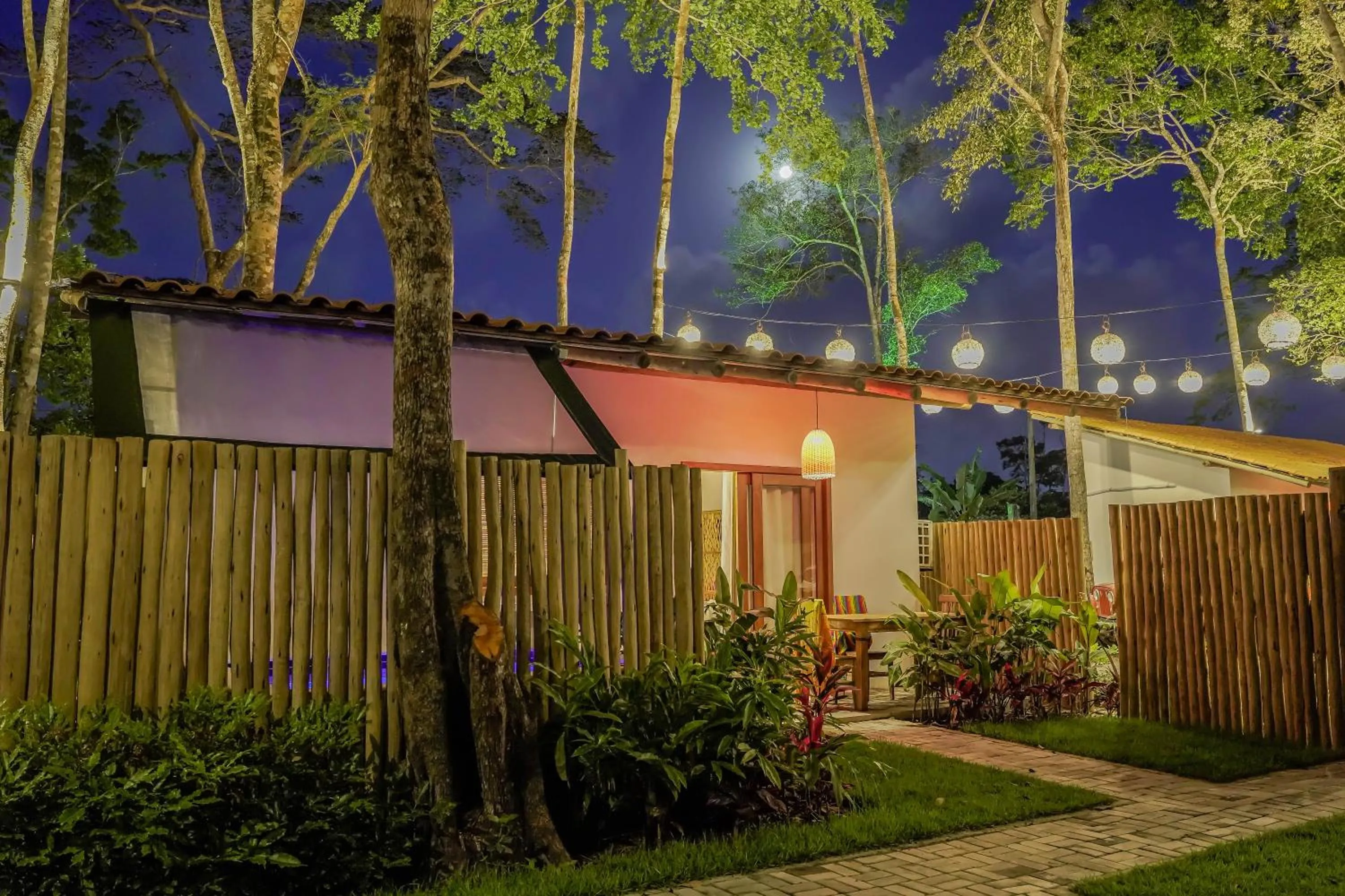 Garden view in Pousada Vila Mangaba