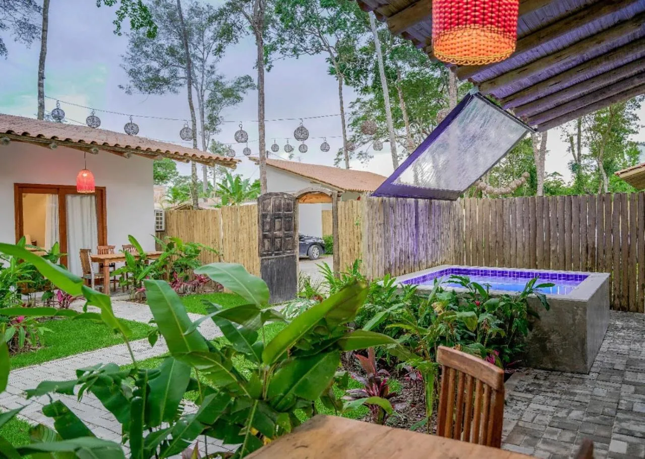 Patio in Pousada Vila Mangaba