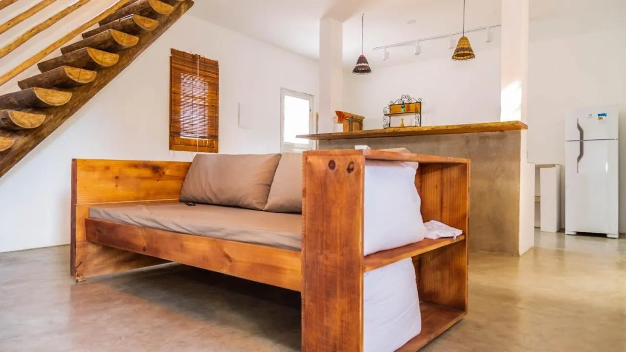 Living room in Pousada Vila Mangaba