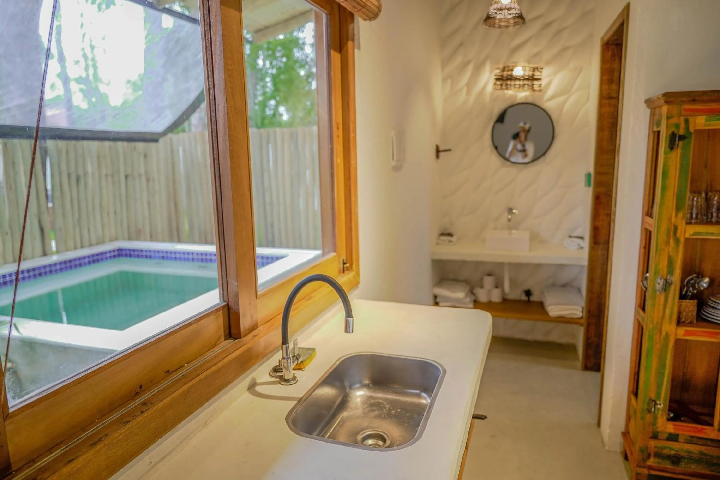 Swimming pool in Pousada Vila Mangaba