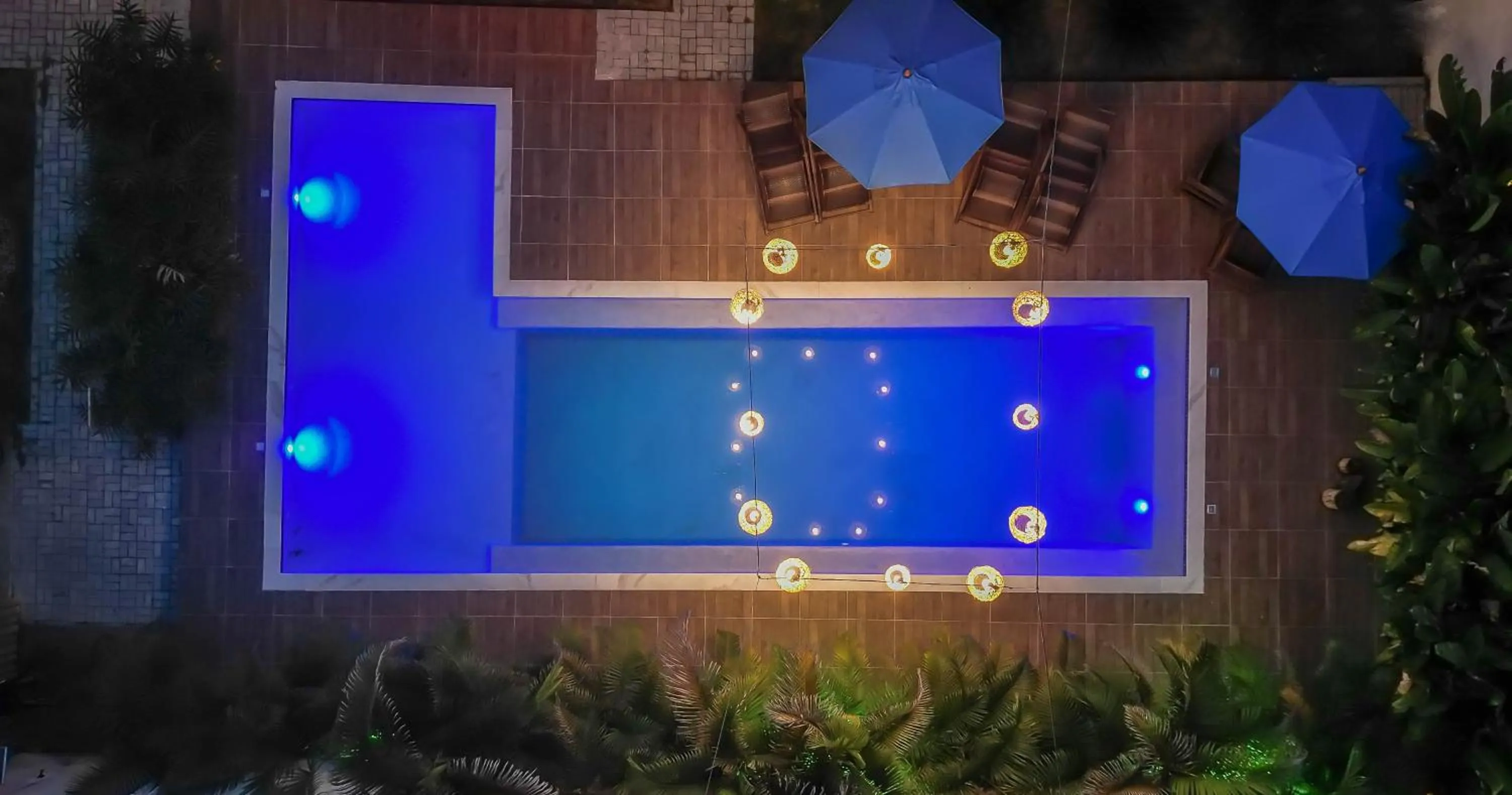 Night in Pousada Vila Mangaba