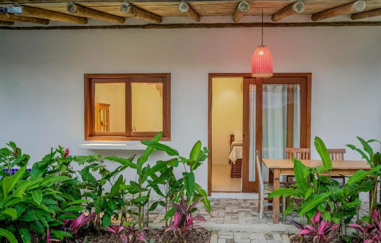 Patio in Pousada Vila Mangaba