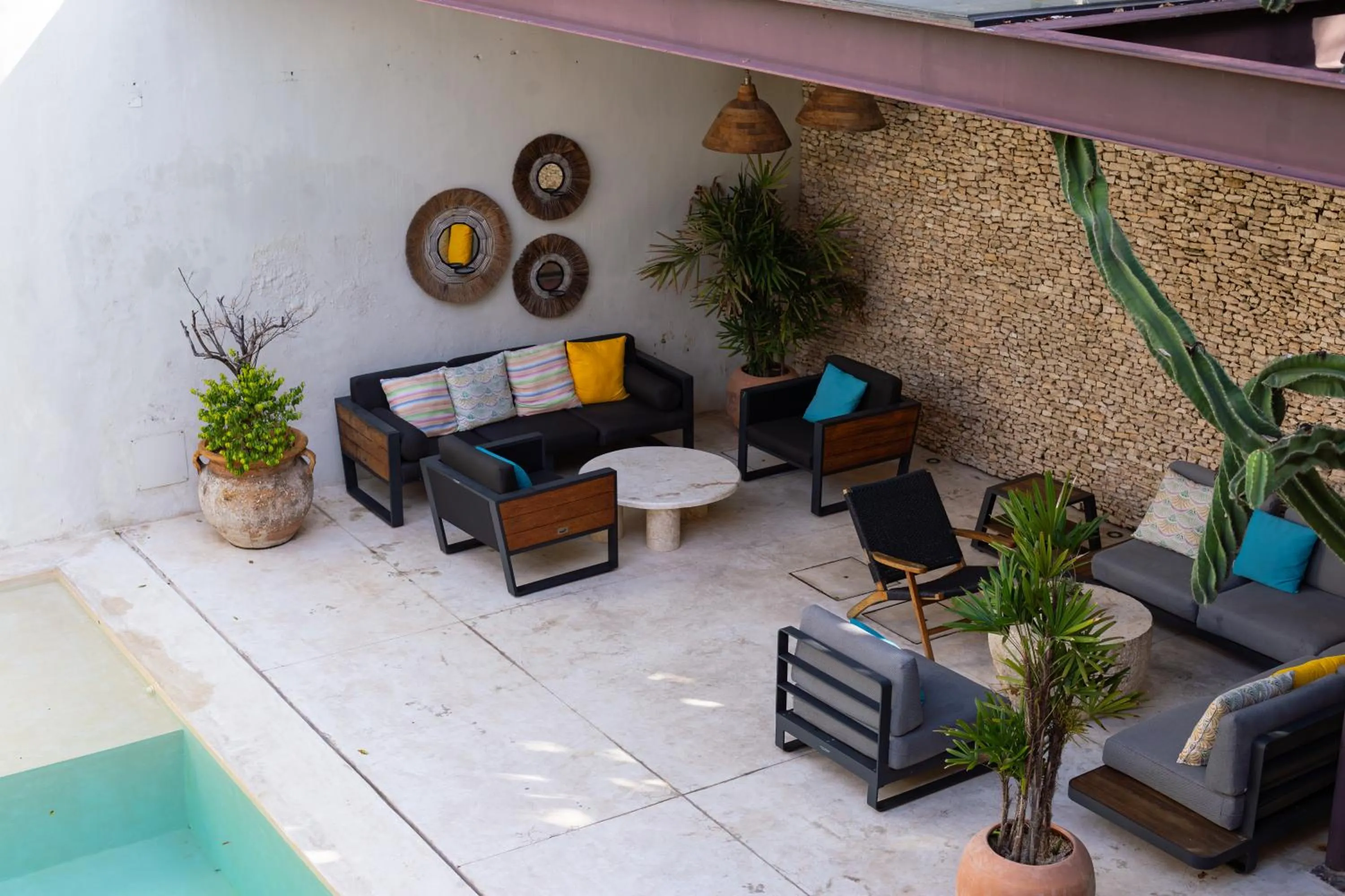 Living room in DECU DOWNTOWN