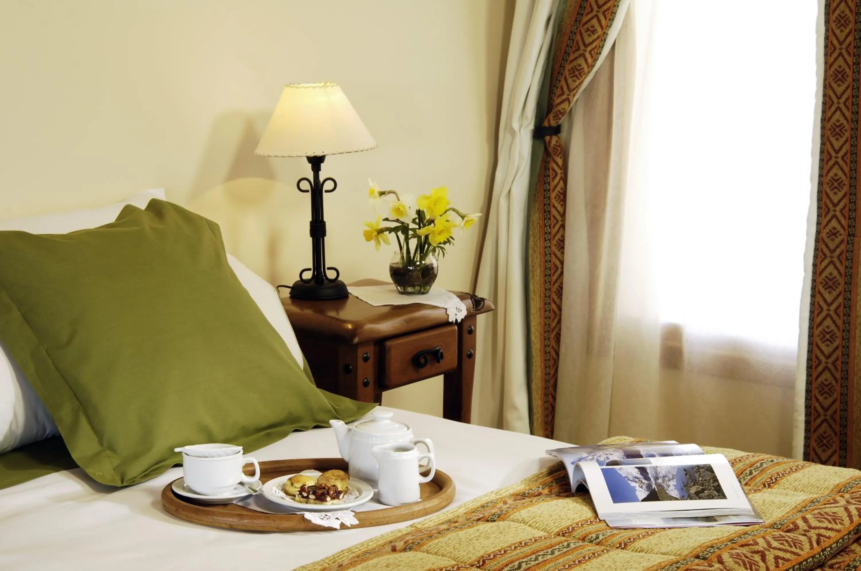 Solarium, Bed in Hosteria Los Hielos