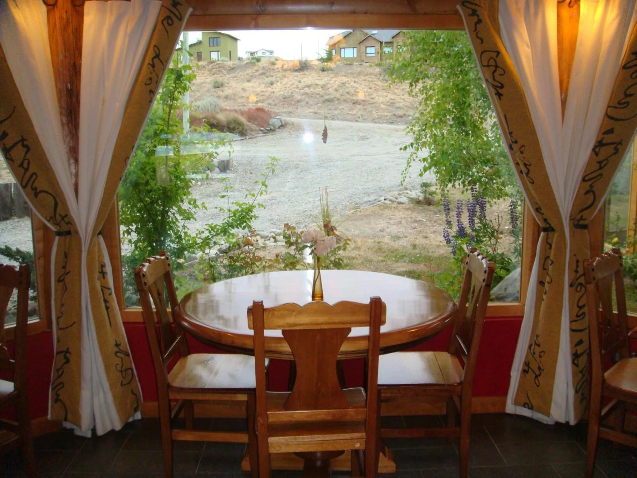 Dining area in Hosteria Los Hielos