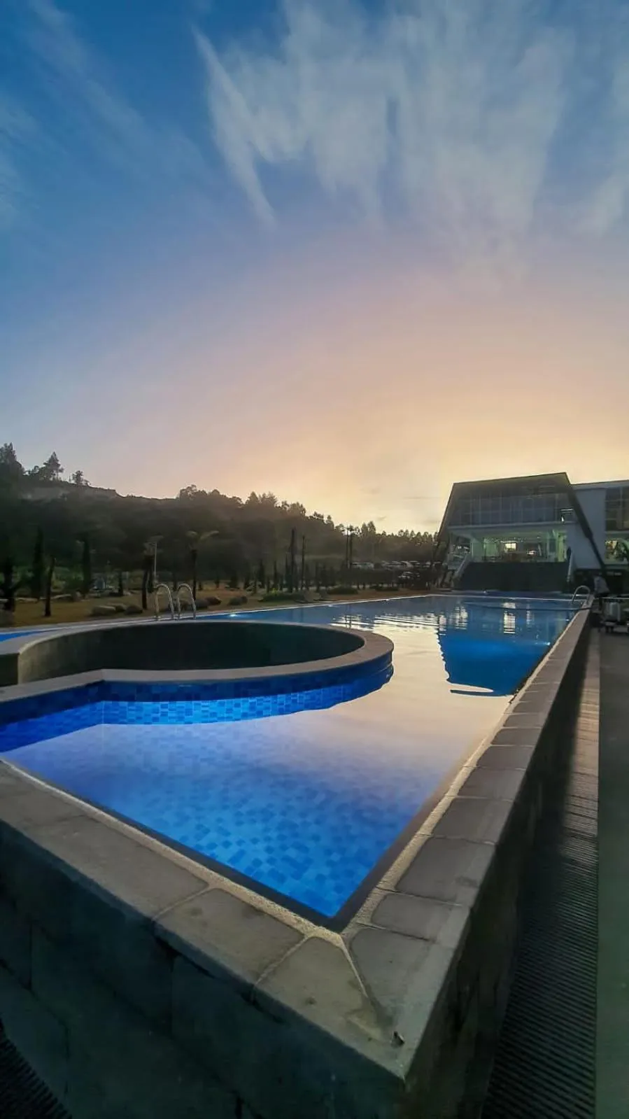 Swimming pool in Coffee Hotel Akasi Dolok Sanggul