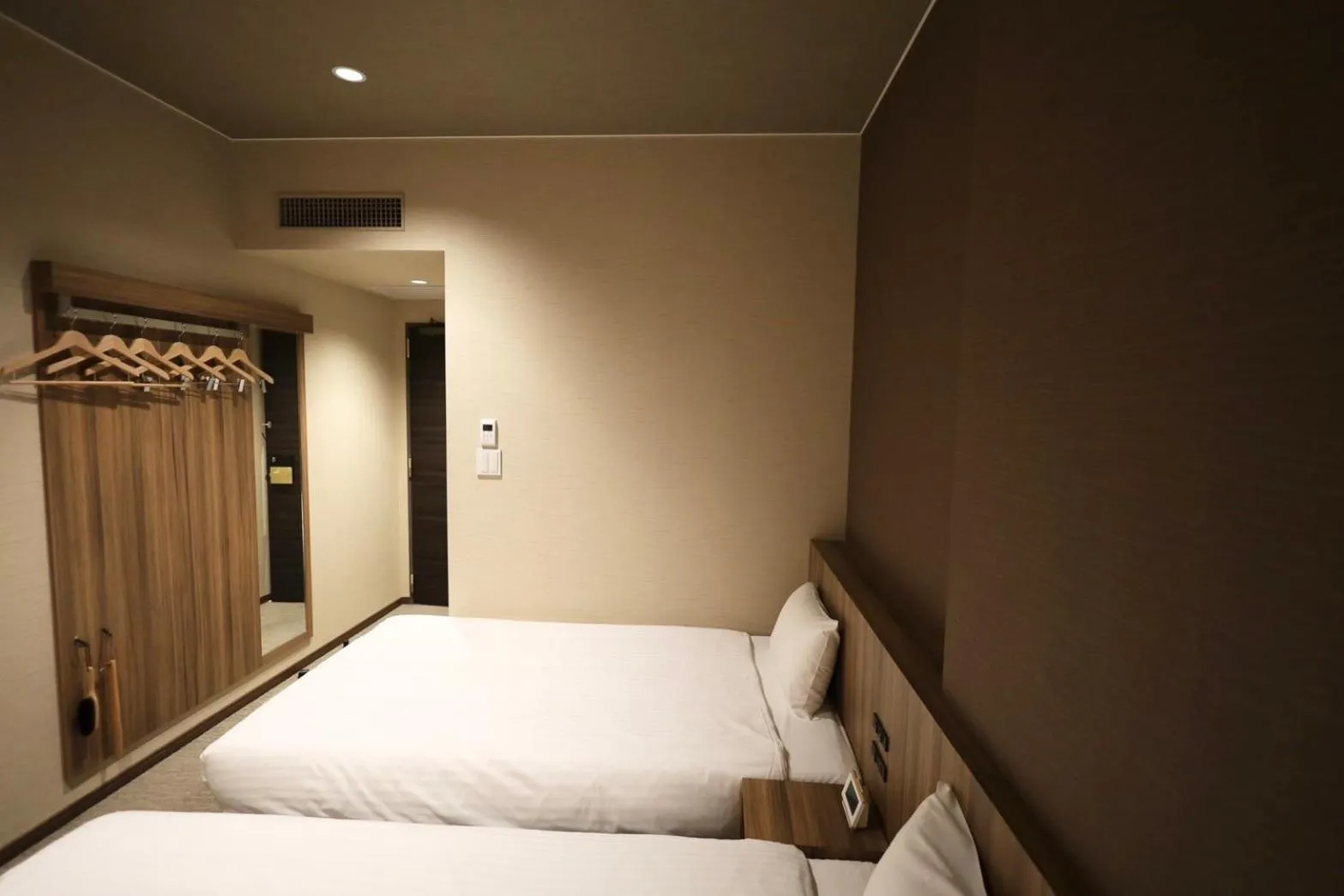 Bed in HOTEL CUORE Kyoto Shijo Omiya