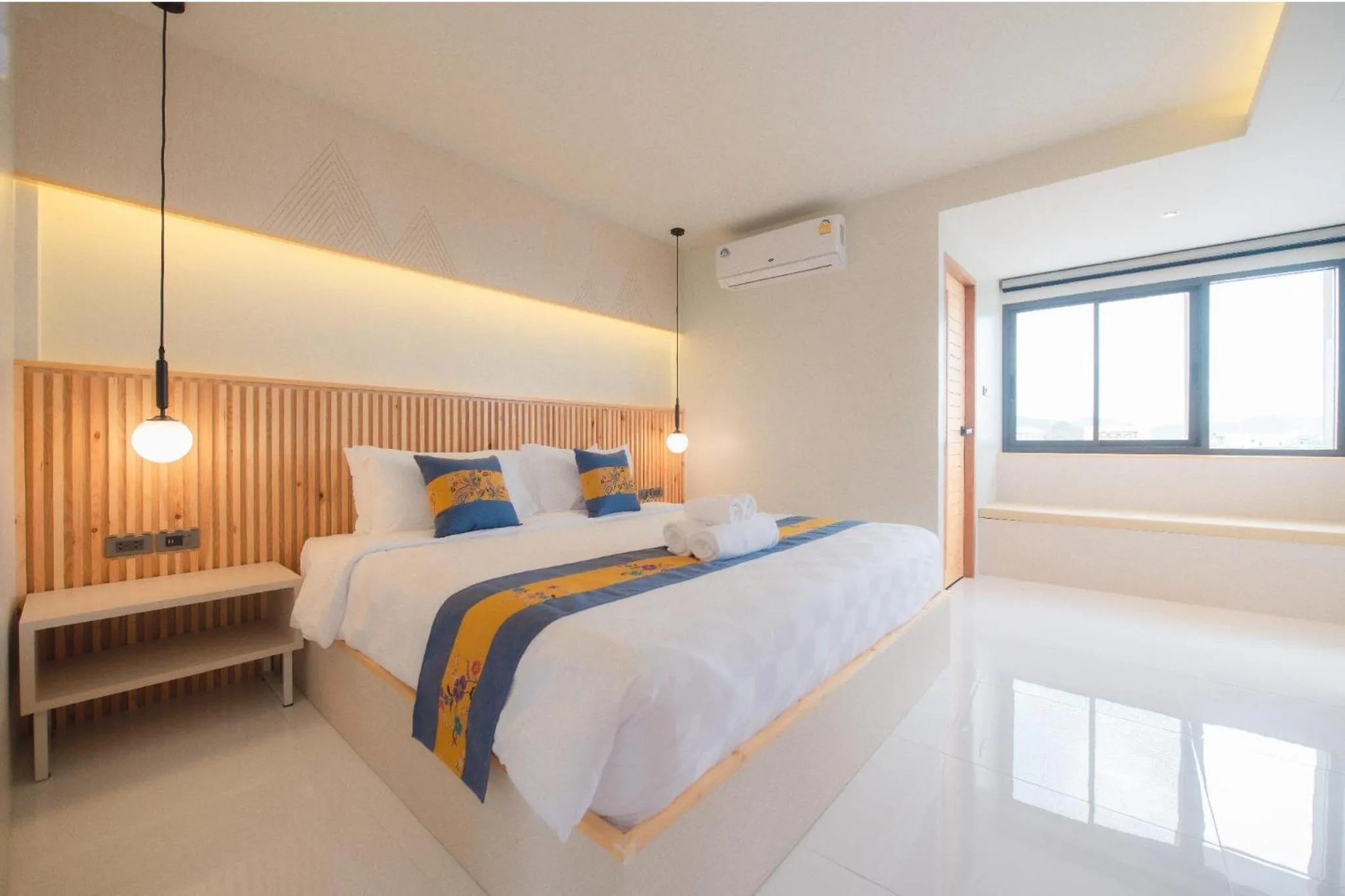 Bed in LA PINO HOTEL