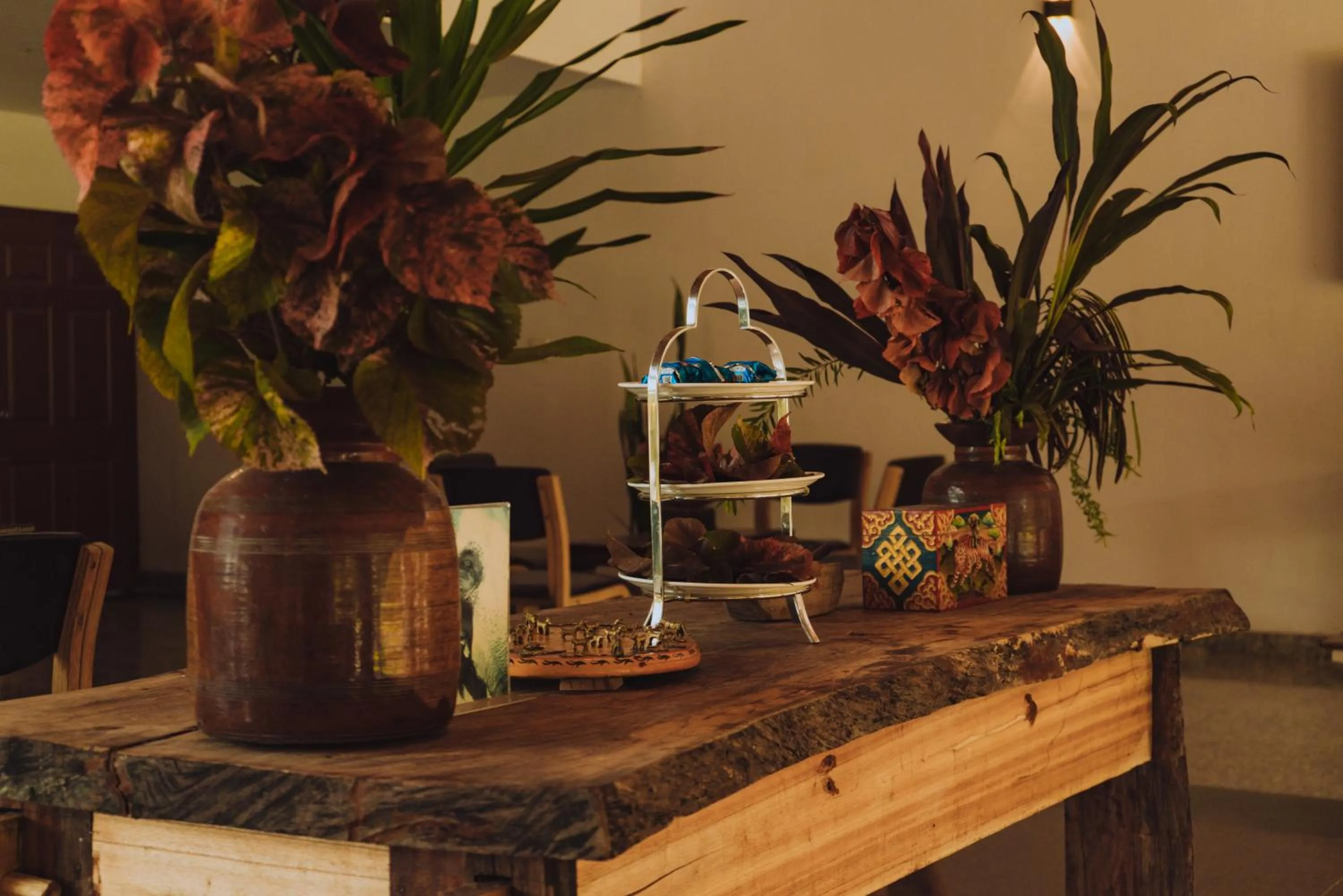 Lobby or reception in Machan Country Villa