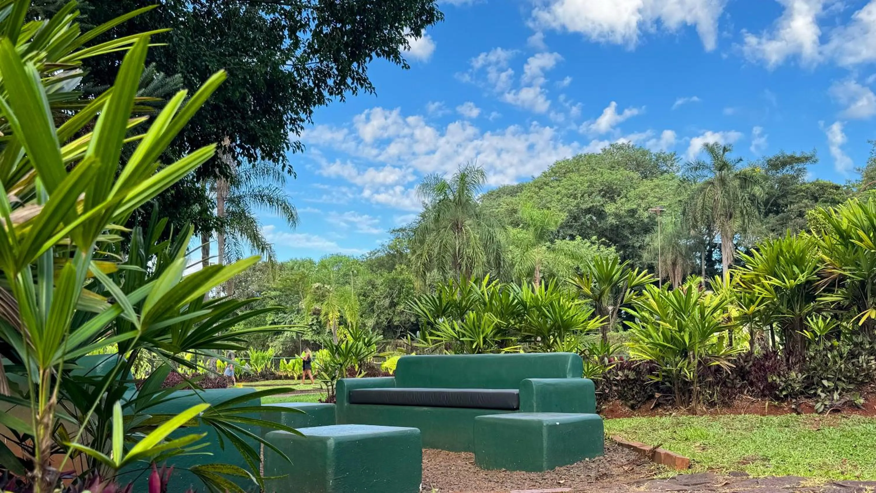 Garden in Hotel Raices Esturion