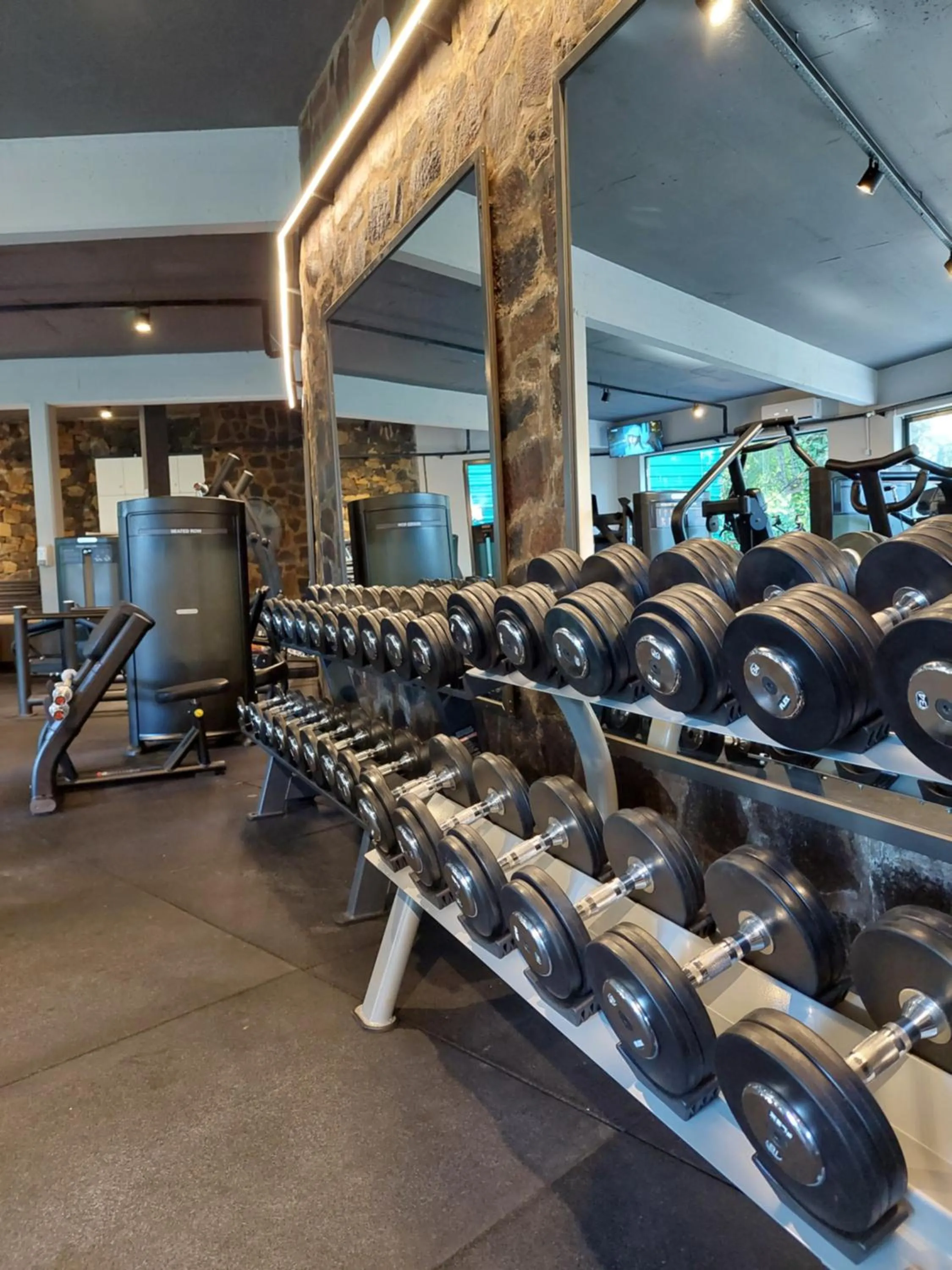 Fitness centre/facilities in Hotel Raices Esturion