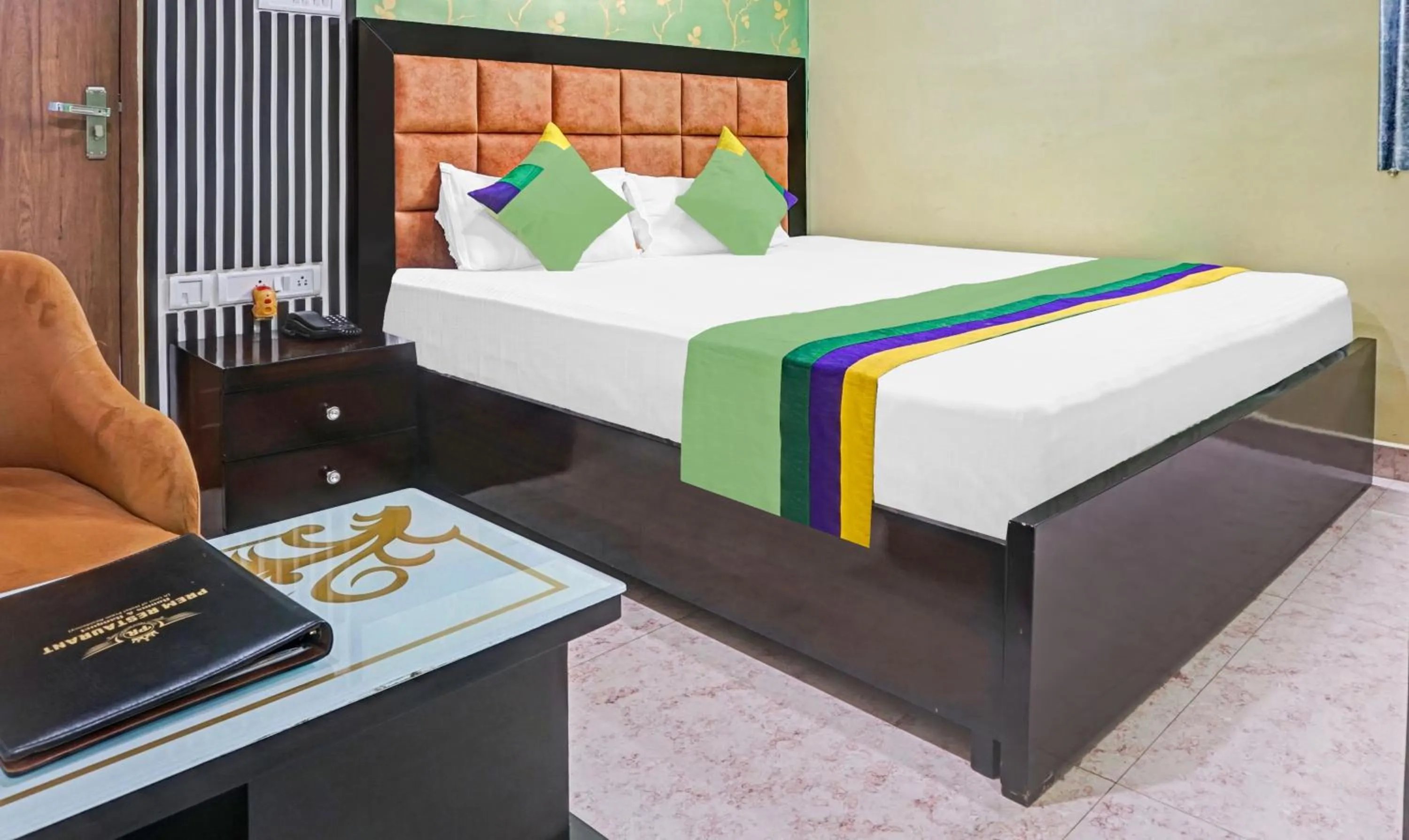 Bed in Hotel Prem Residency