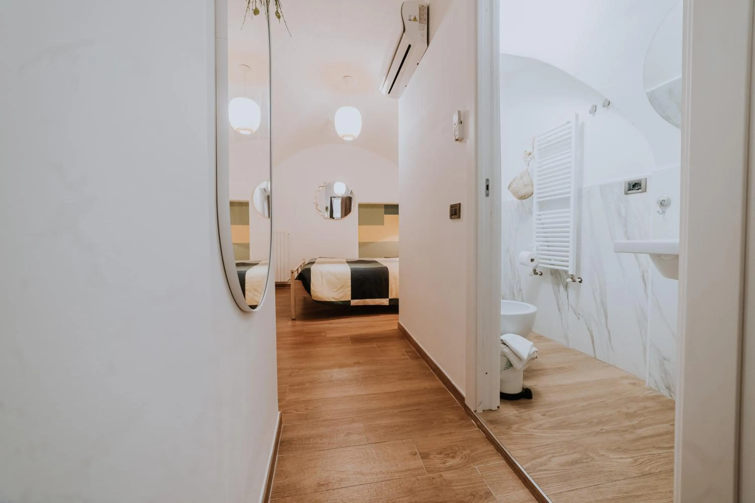 Bed in La casa di Achille