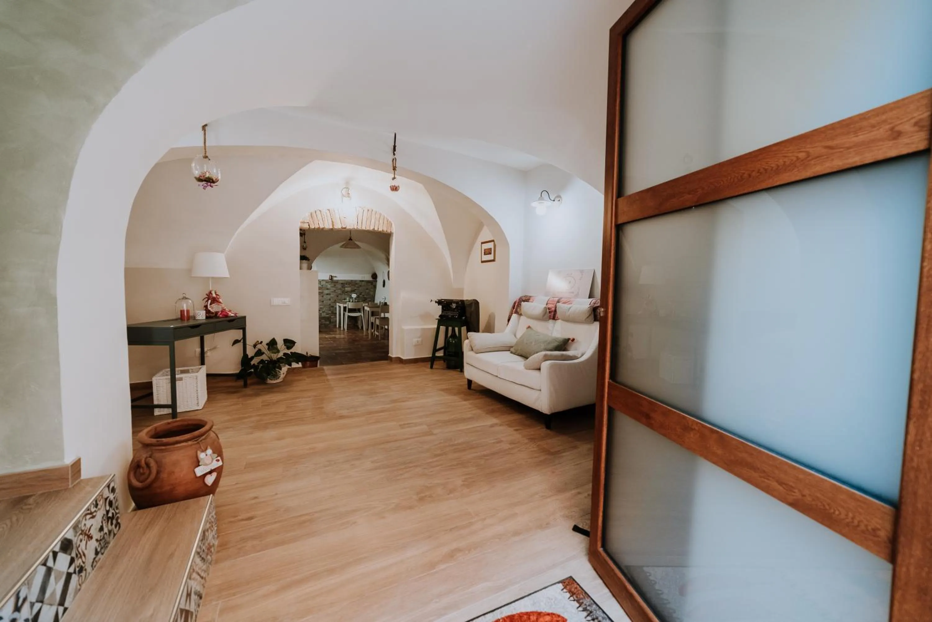 Bed in La casa di Achille