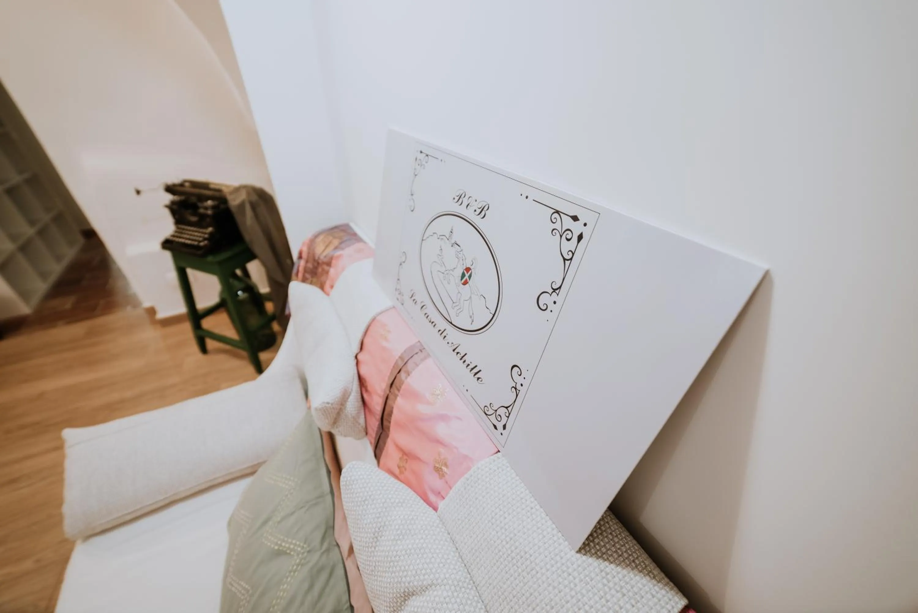 Bed in La casa di Achille